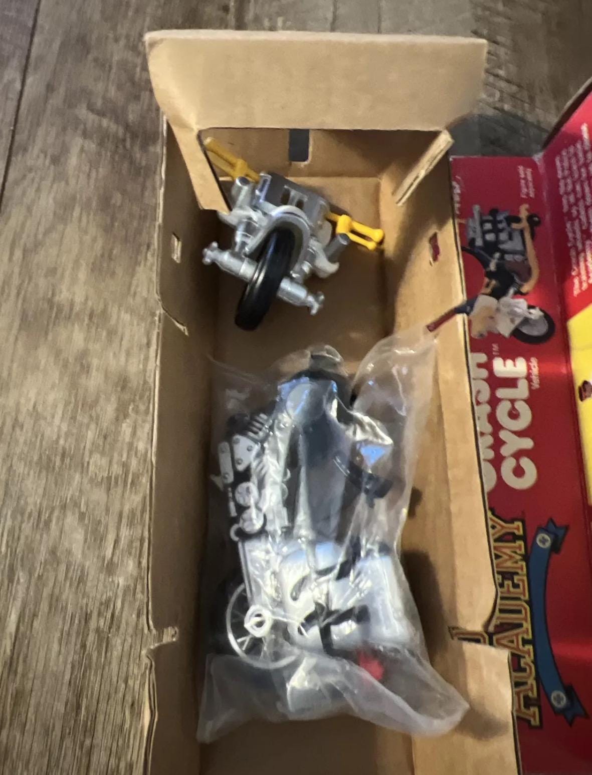 Vintage 1988 Kenner - POLICE ACADEMY Crash Cycle - Action Figure Vehicle - Original Box