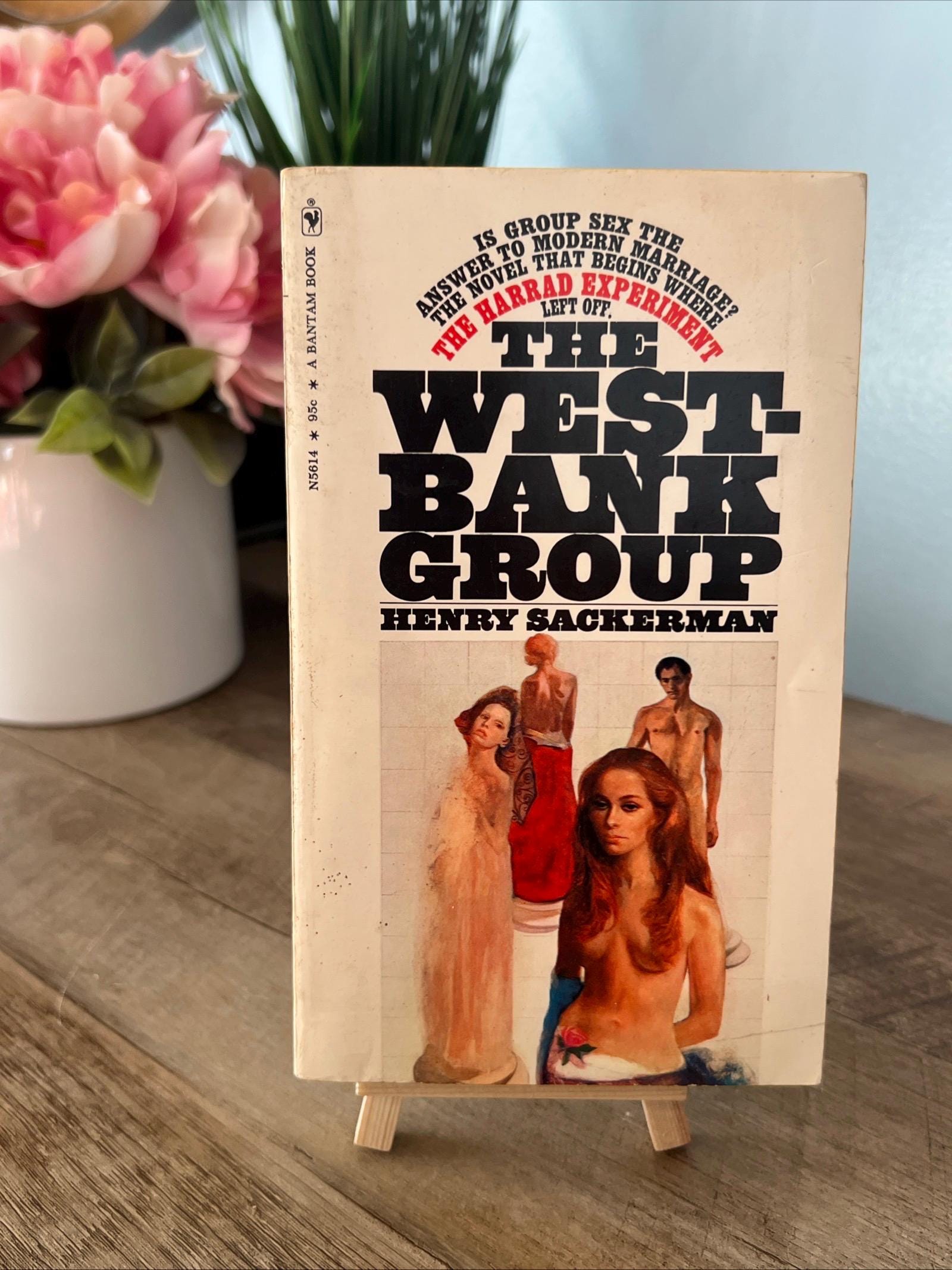 The West Bank Group by Henry Sackerman ( 1971 Bantam Books Paperback) Romance Novel