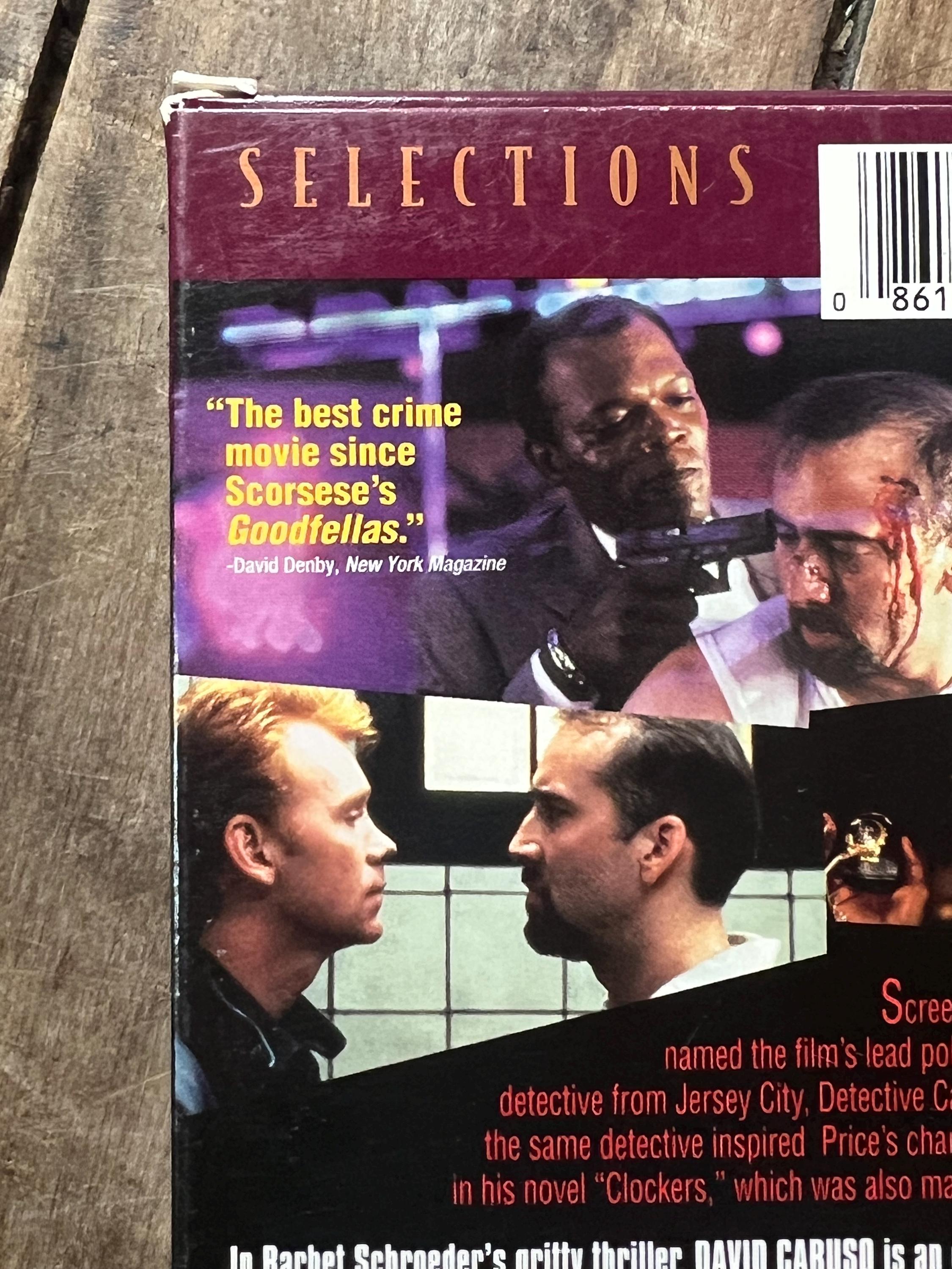 Kiss Of Death - VHS Movie ( 1995 ) - Starring Nicolas Cage & Samuel L Jackson
