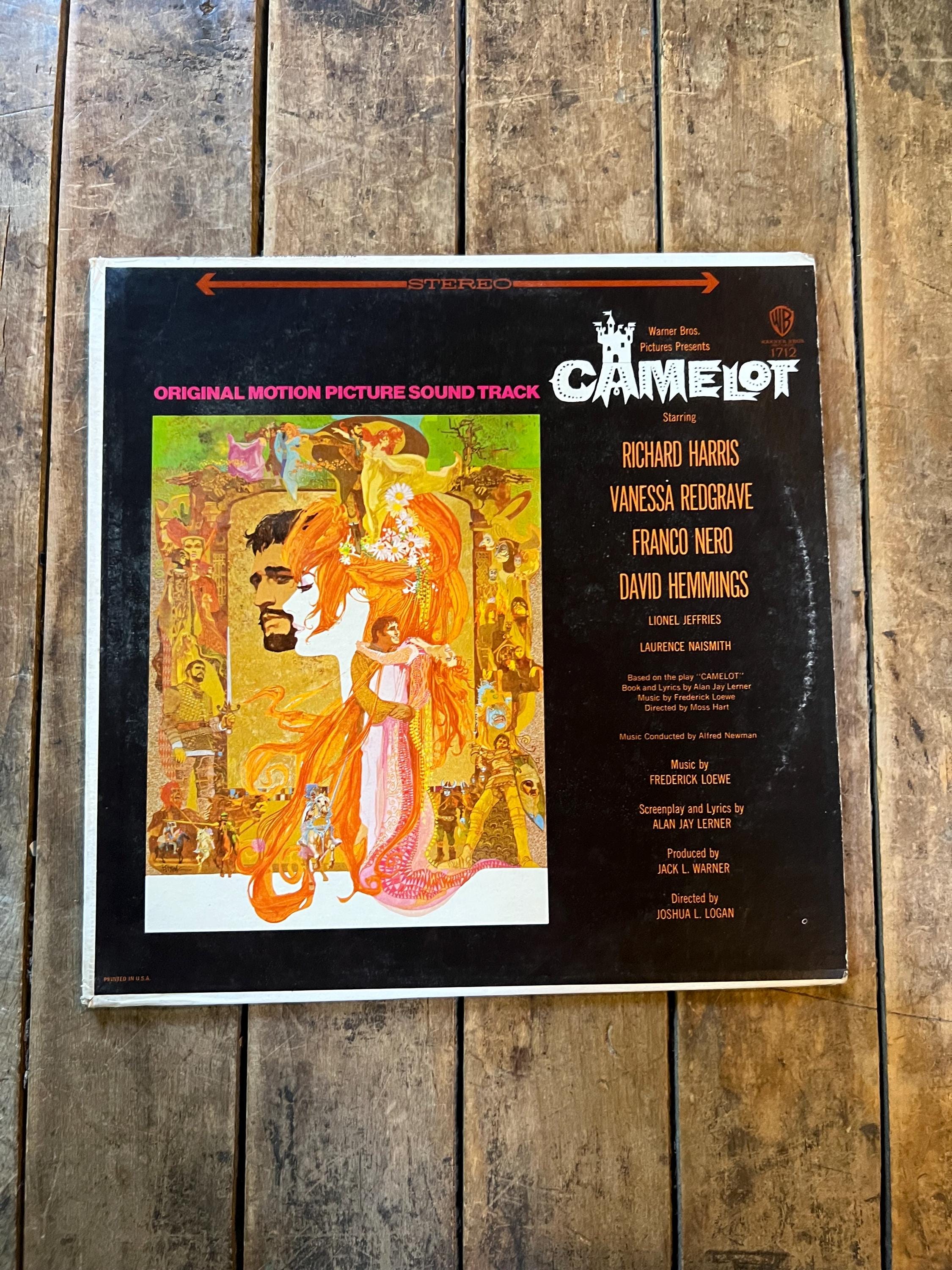 Camelot (Original Motion Picture Soundtrack) LP- 1967 Warner Bros Retro Vinyl Record