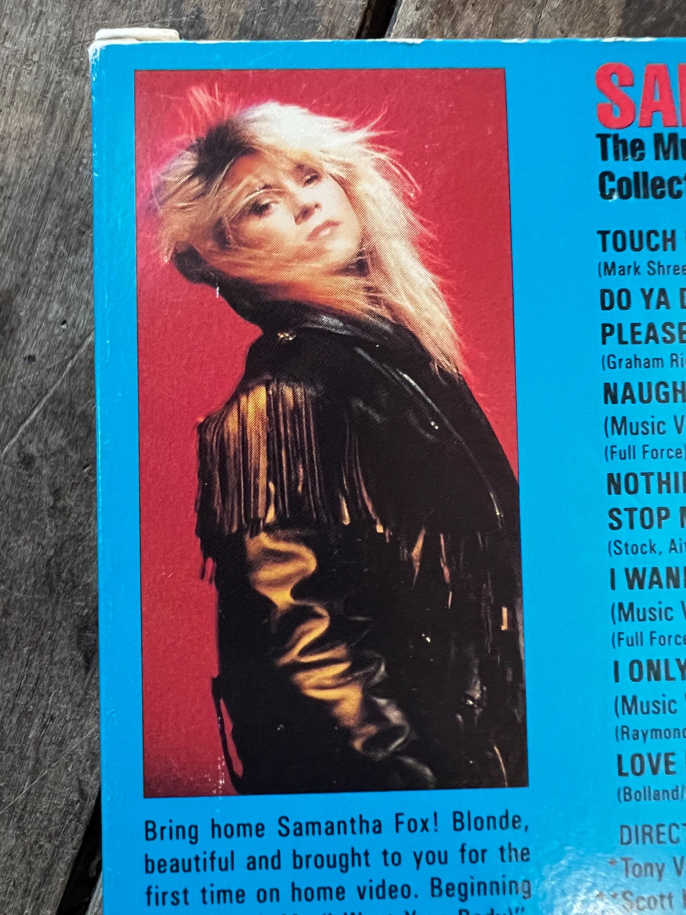 Samantha Fox - The Music Video Collection ( 1989 VHS Movie )