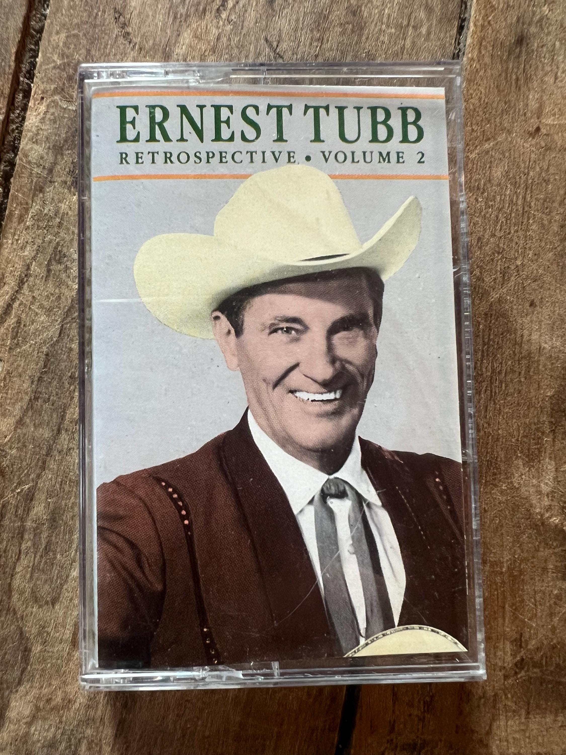 Ernest Tubb Retrospective Vol. 2 Cassette Tape - 1987 MCA Country Music