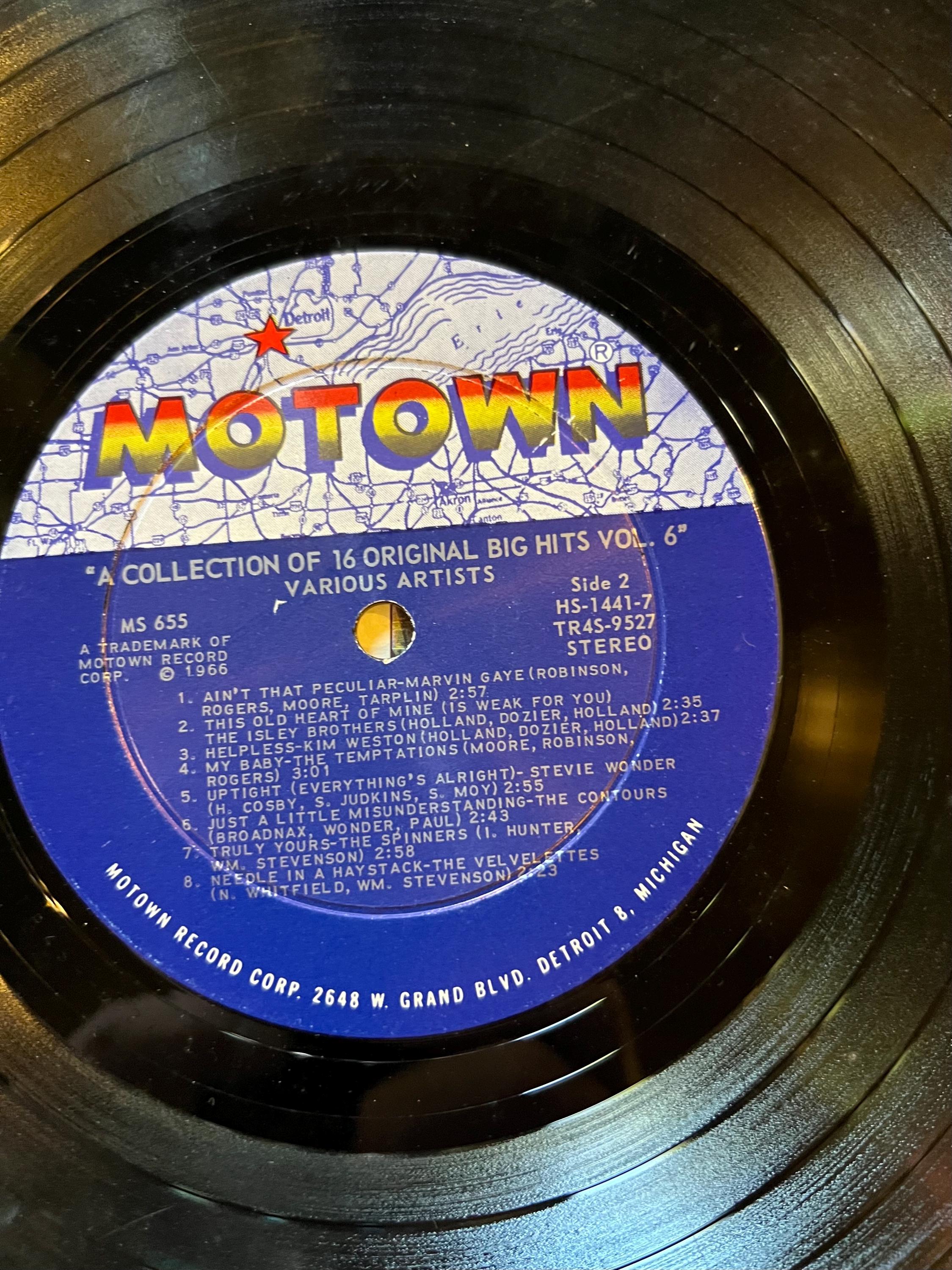 Vintage 1968 Diana Ross & The Supremes "Reflections" LP - Motown Funk Soul