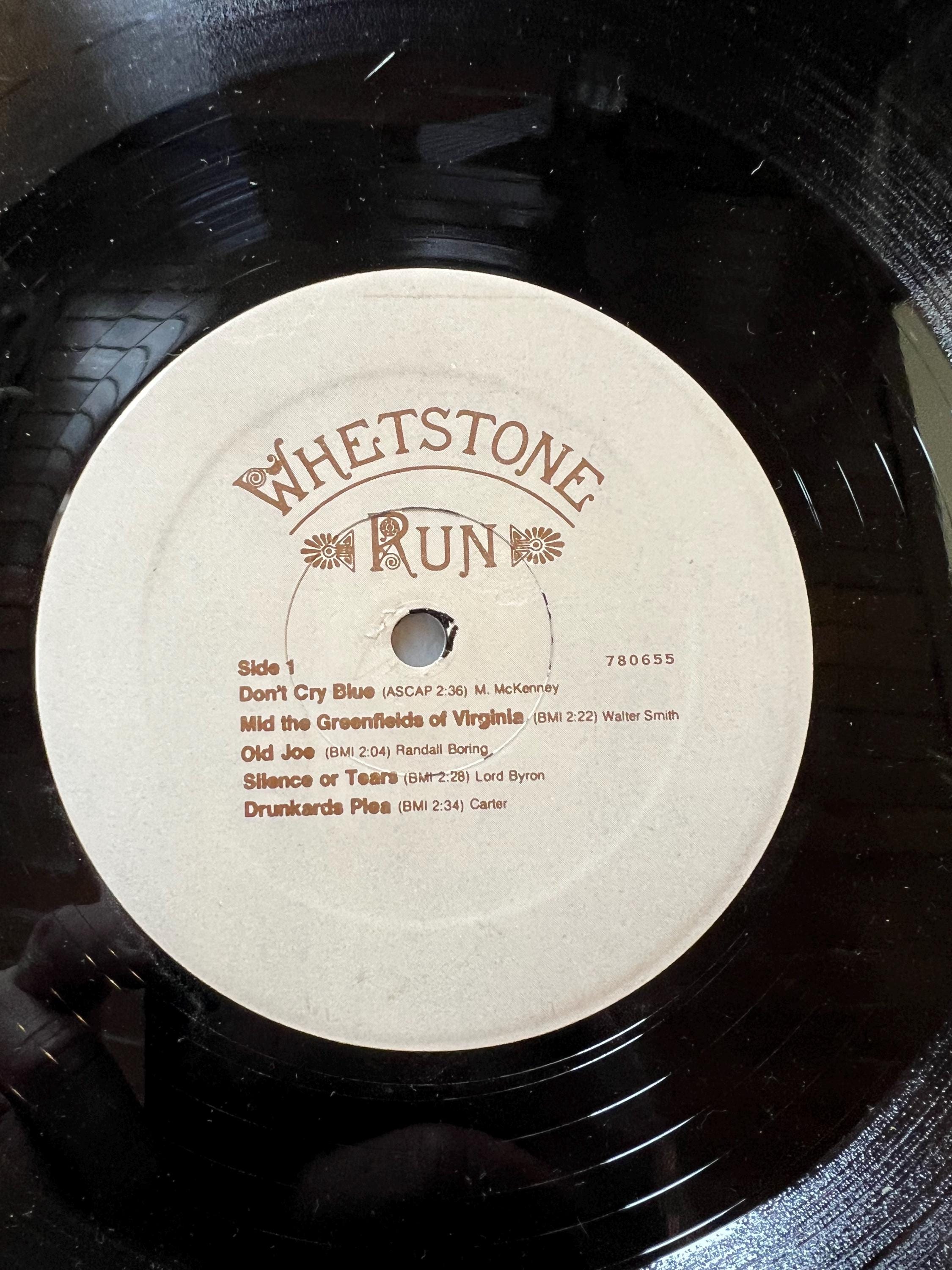 BLUEGRASS by Whetstone Run - 1978 Lemco Records - LP Vinyl Album