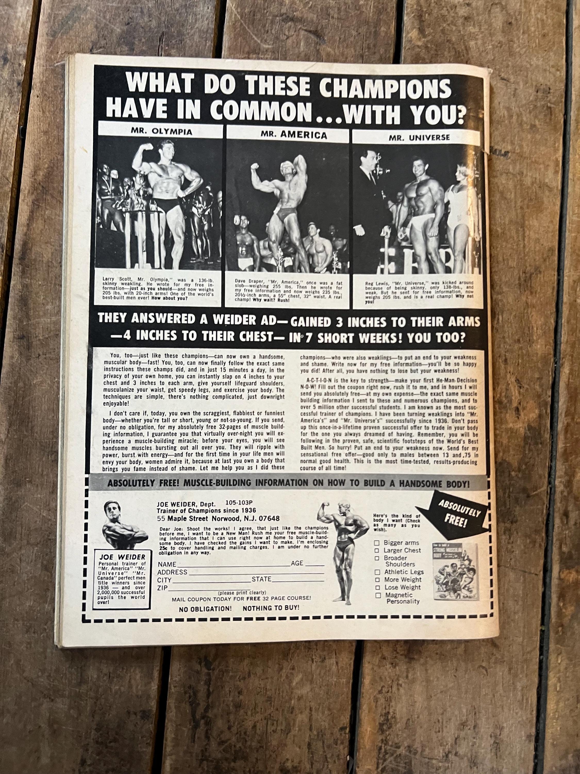 Wrestling World Magazine - Fall 1973 Issue - WWF / WWE