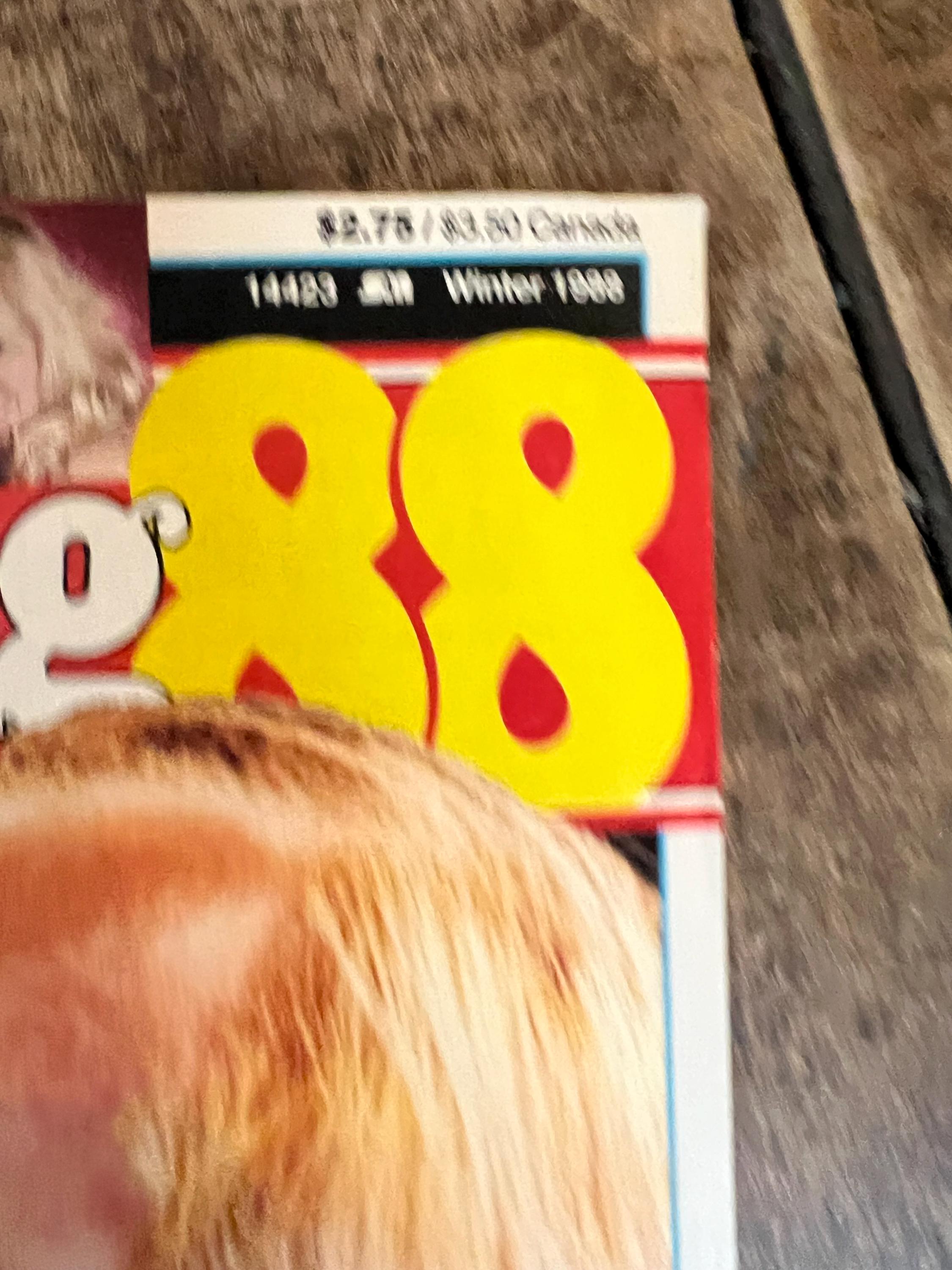 Wrestling 88 Magazine  Winter 1988 Edition - WWF / WWE - Hulk Hogan Cover