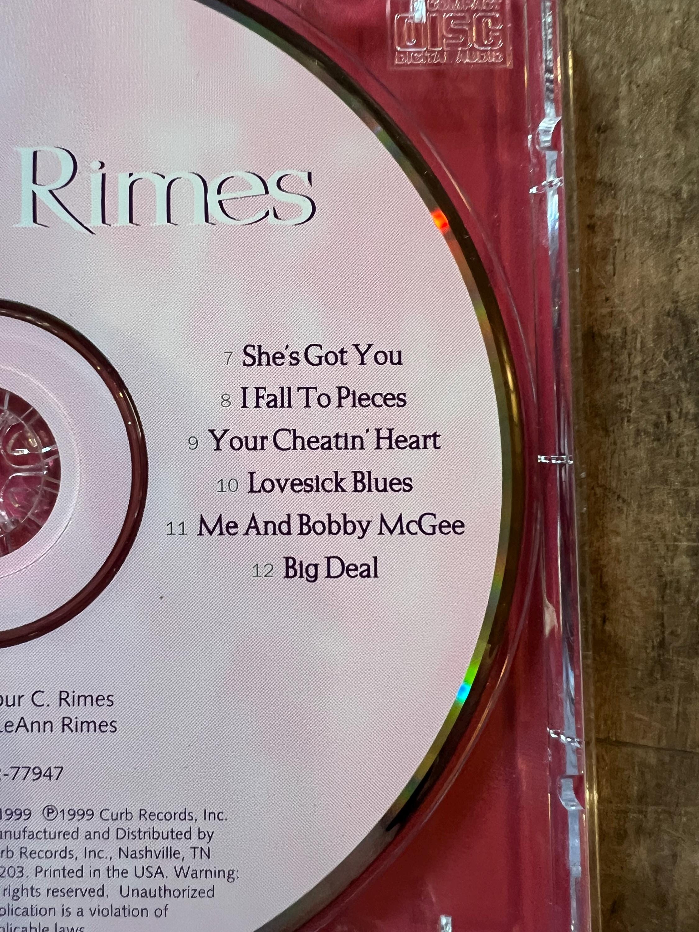 LeAnn Rimes CD - 1999 Curb Records