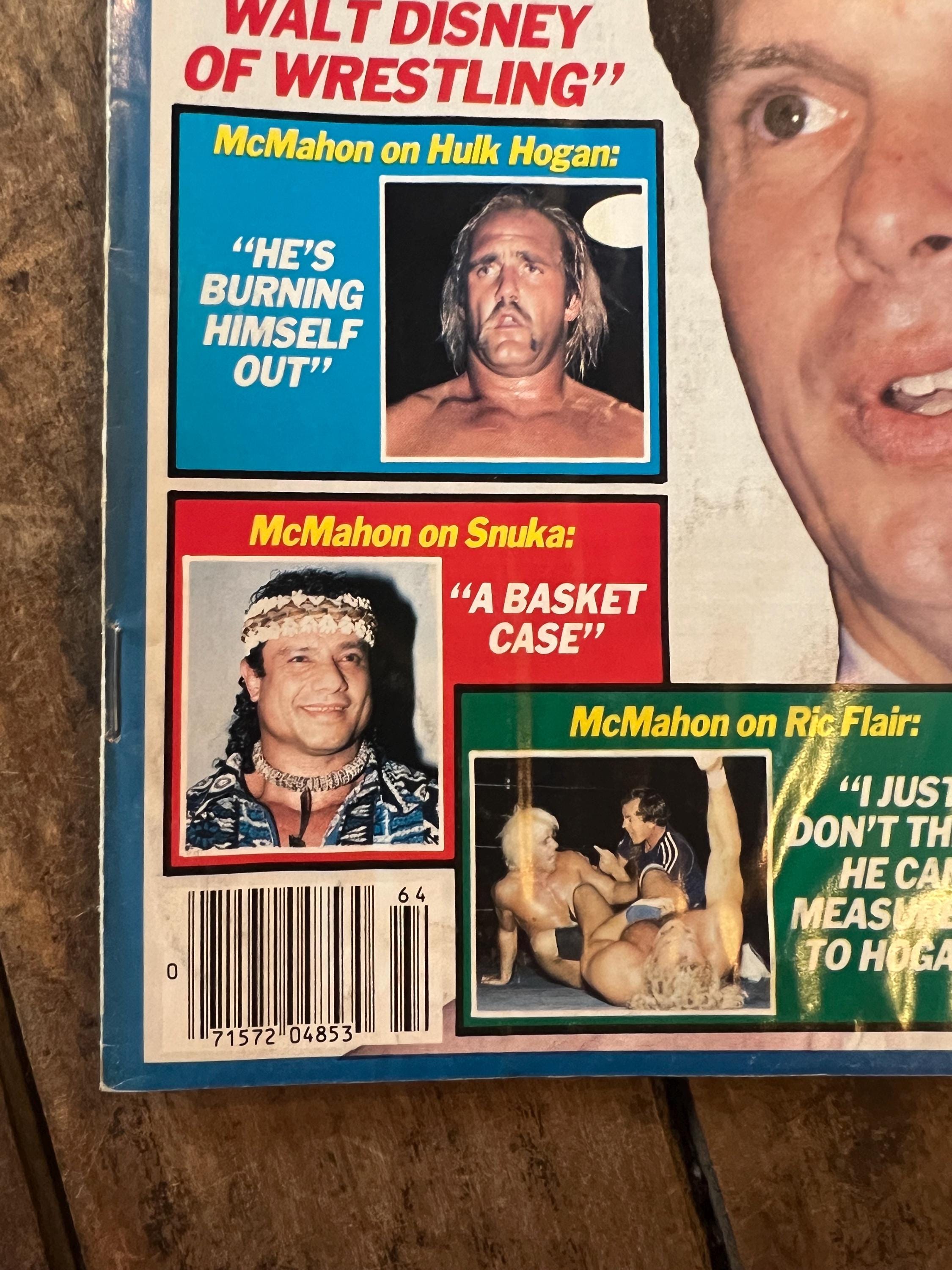 Wrestling 86 Magazine Winter 1986 Edition - WWF / WWE - Vince McMahon Cover