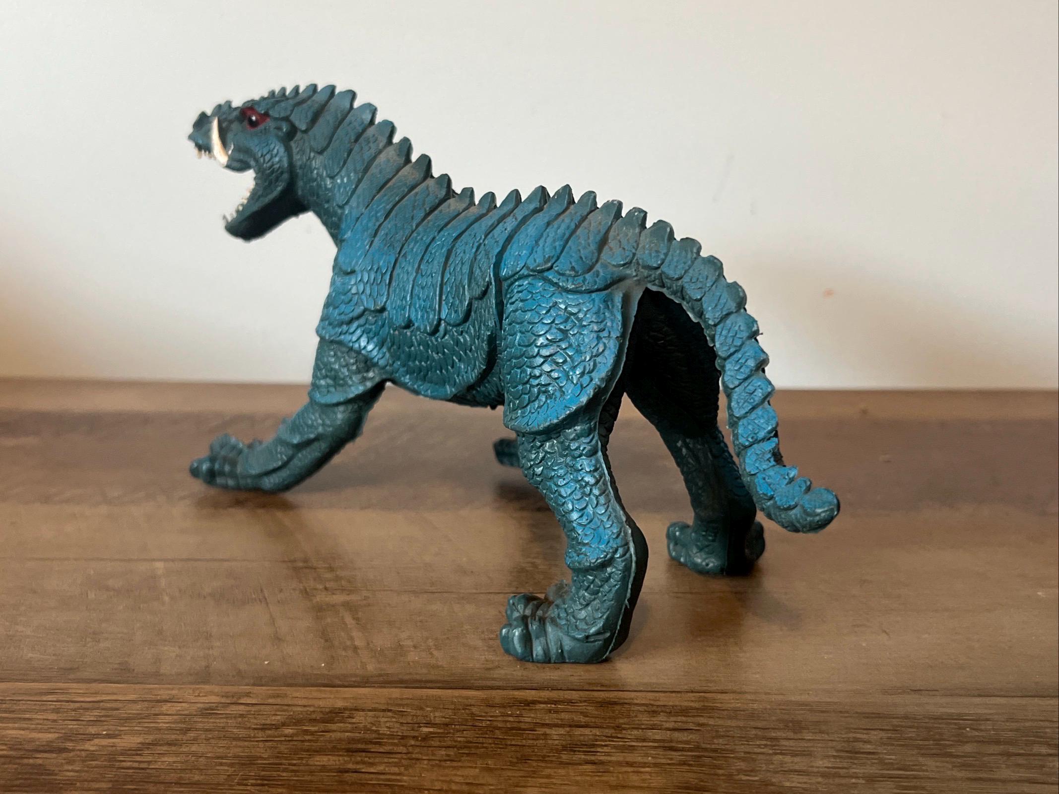 1983 Imperial - Dragons, Knights & Daggers - SABRETOOTH SERPENT Action Figure- Vintage Fantasy Dragon