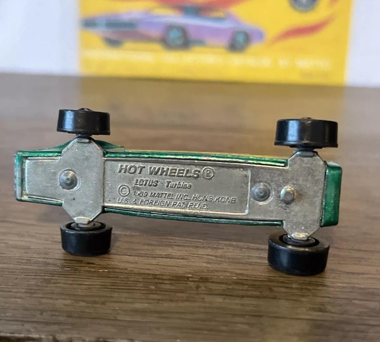 Vintage 1969 Hot Wheels Redline Lotus Turbine Grand Prix Car