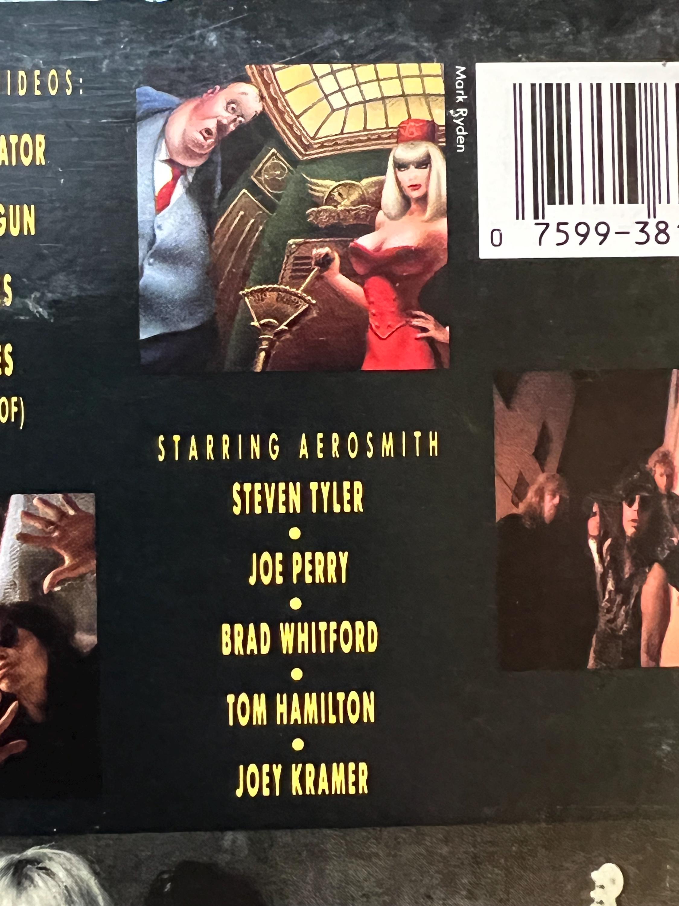 AEROSMITH “Things That Go Pump In The Night” ( VHS Movie) Original Uncensored Versions