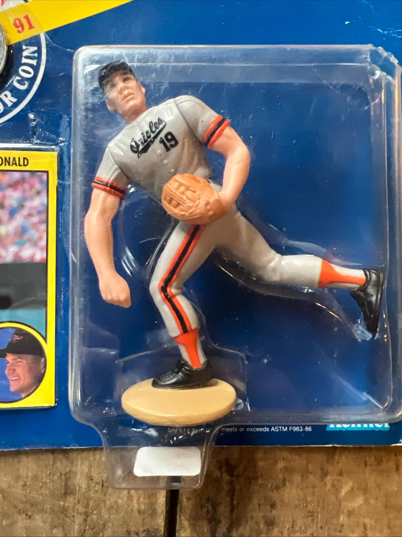 1991 Kenner Starting Lineup Ben McDonald Action Figure - Orioles MLB Collectible