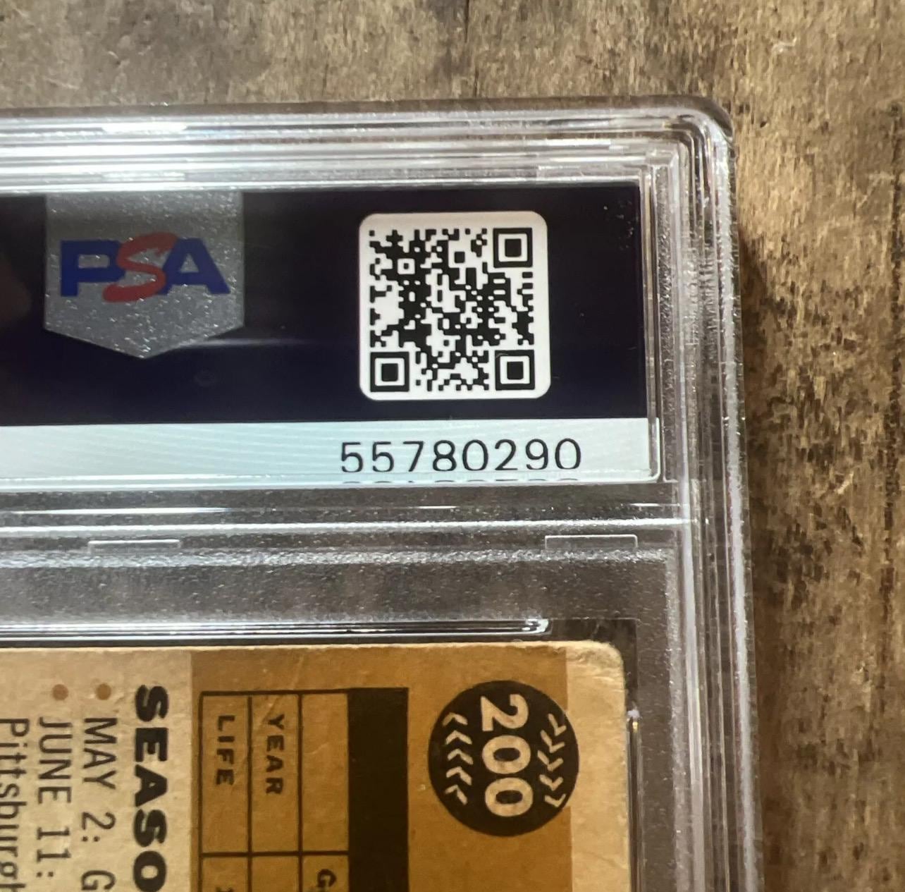 1960 Topps Willie Mays Baseball Card - PSA 1 - San Francisco Giants