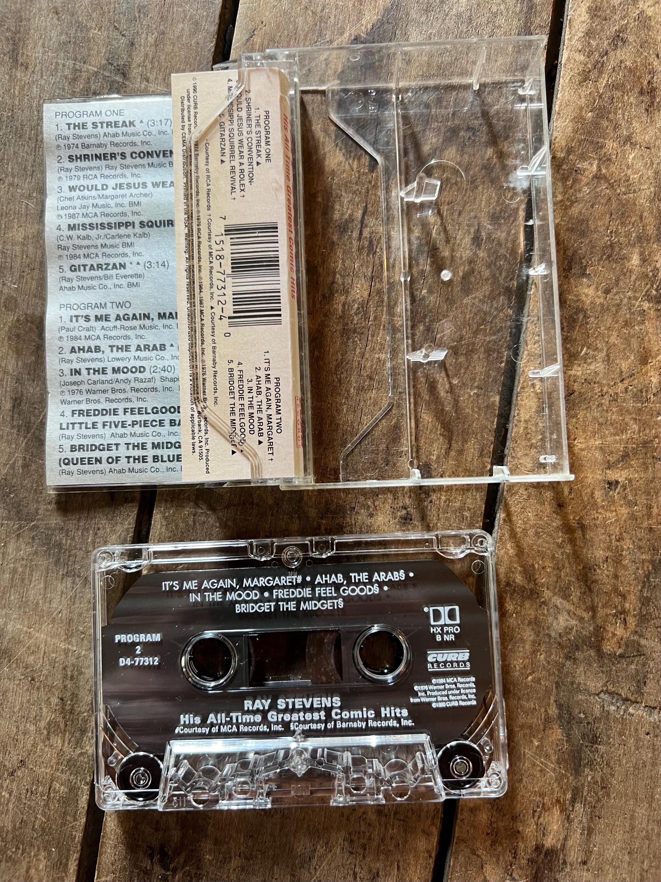 Ray Stevens Comedy Album: His All Time Greatest Comic Hits - Original Cassette Tape
