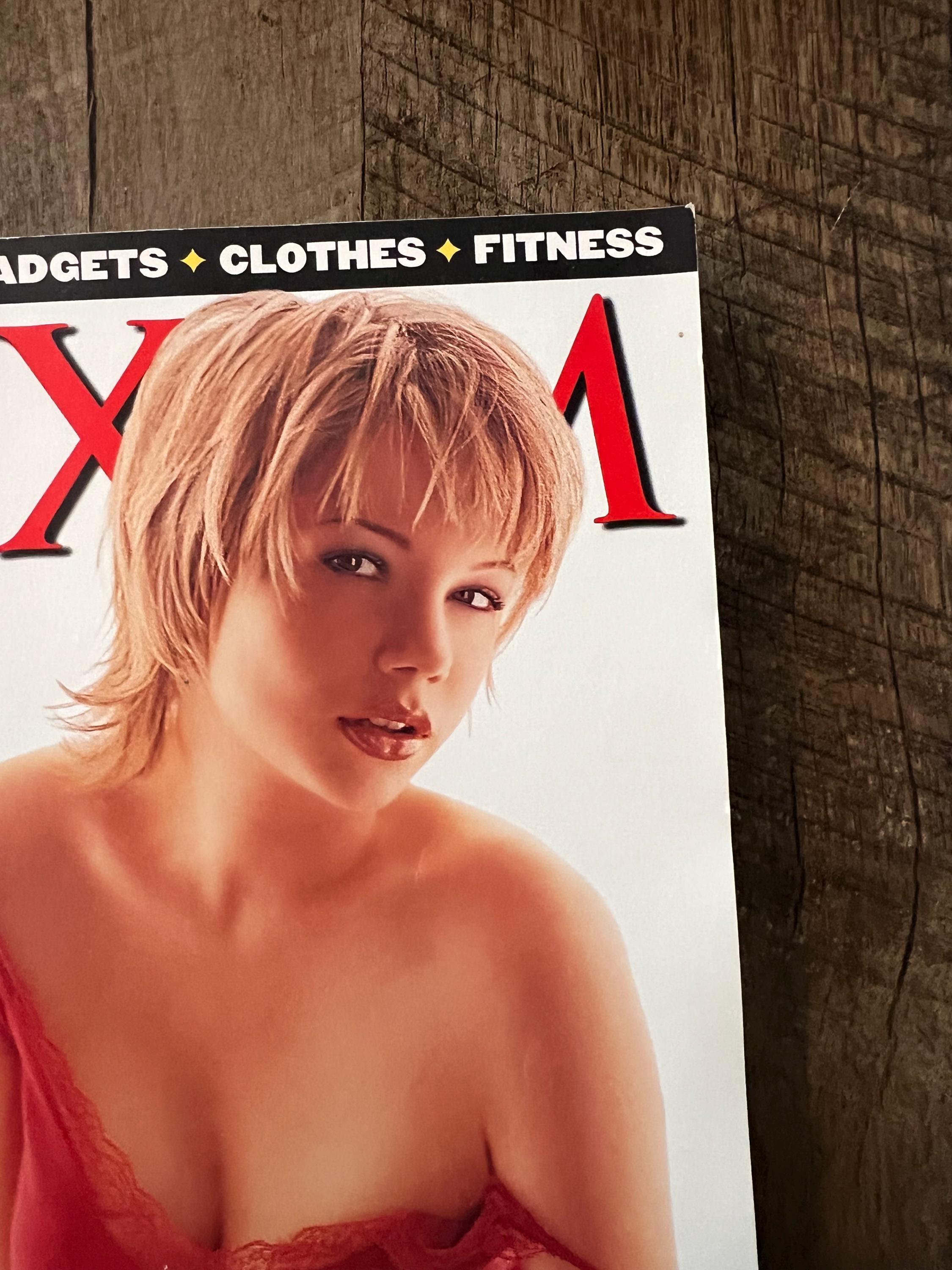Vintage MAXIM Magazine July/August 1999: Michelle Williams Cover