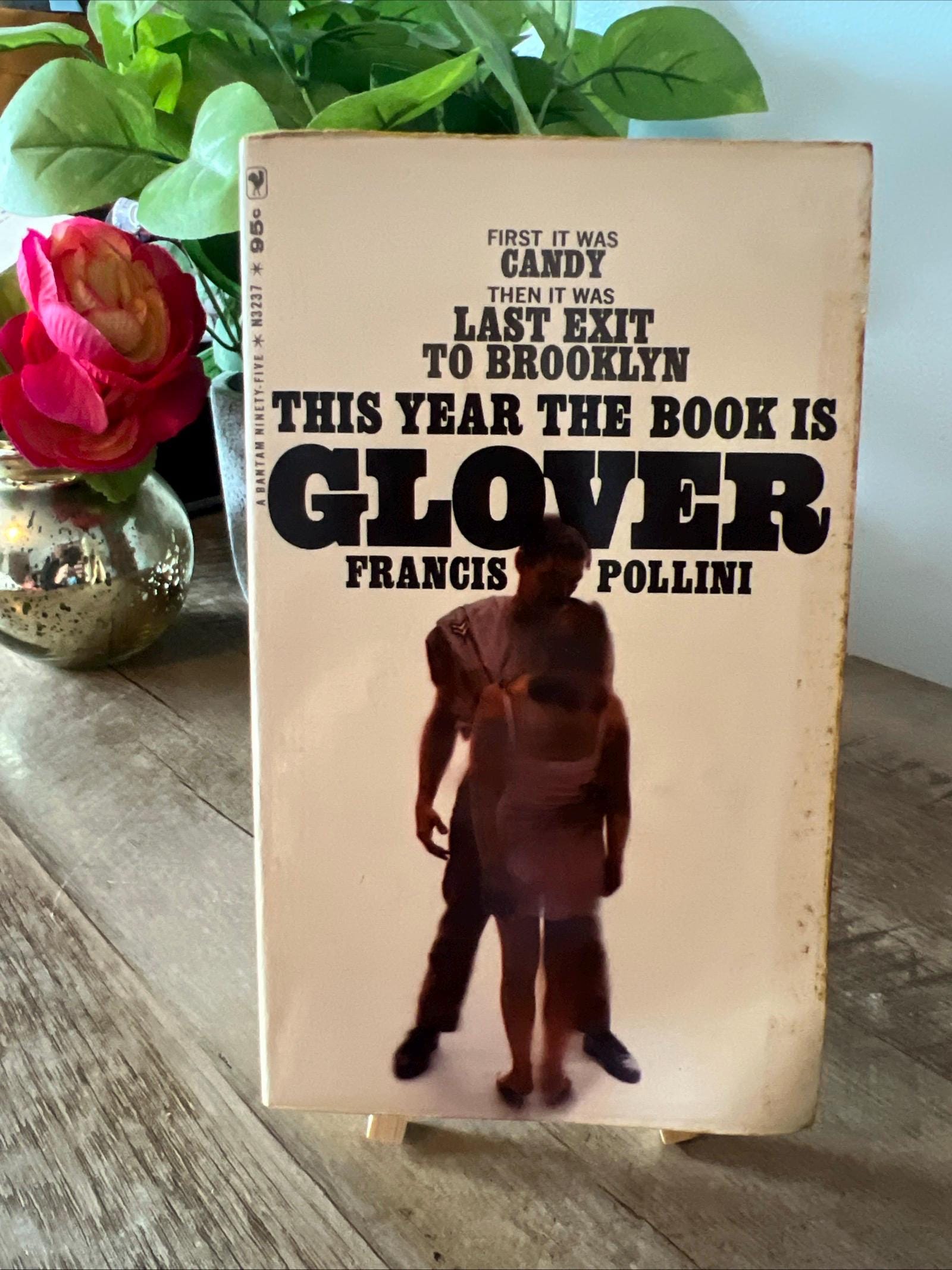 Glover by Francis Pollini ( 1966 Bantam Books Paperback)