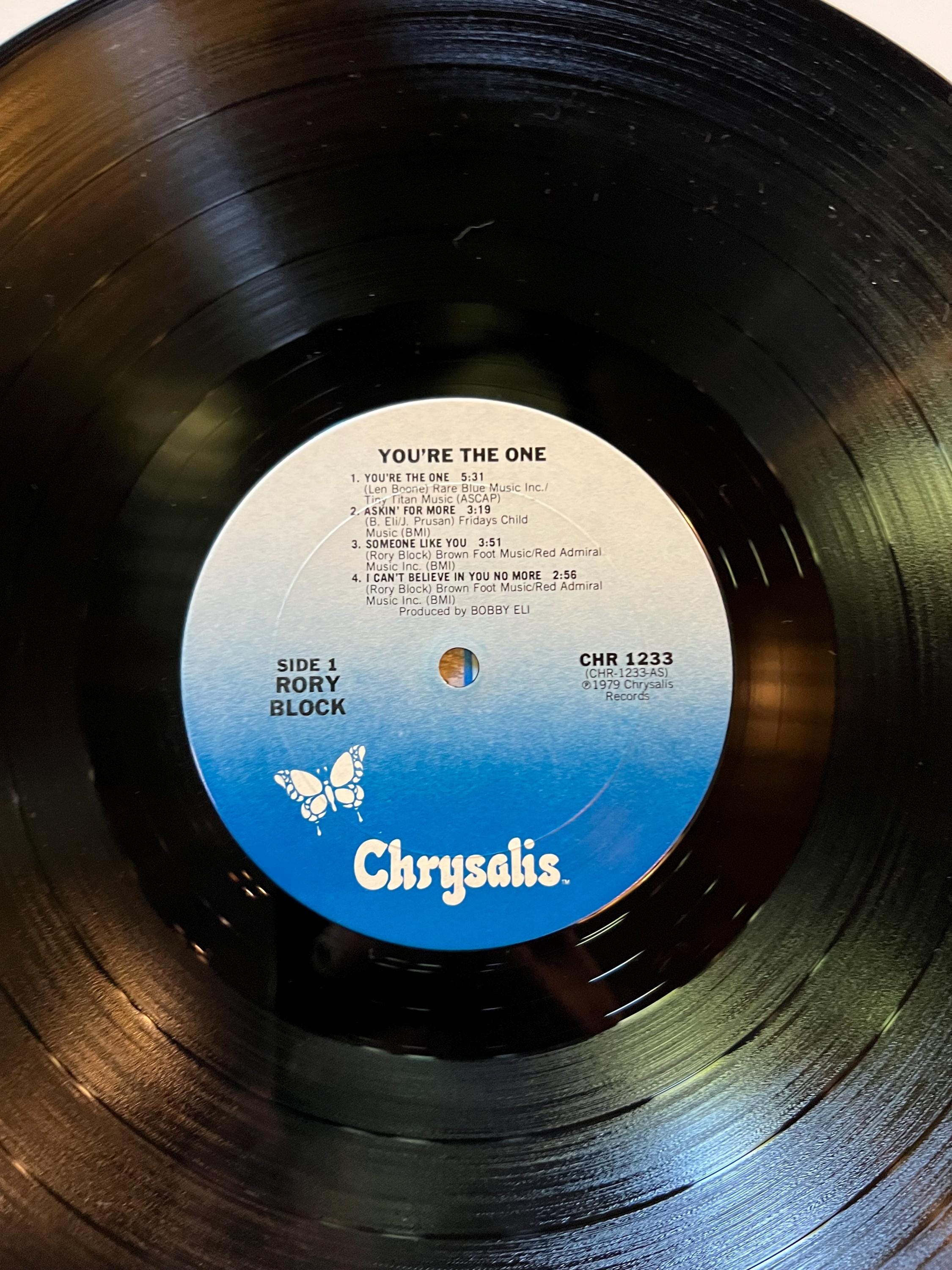 Rory Block  "You’re The One " LP - 1979 Chrysalis Retro Vinyl Record