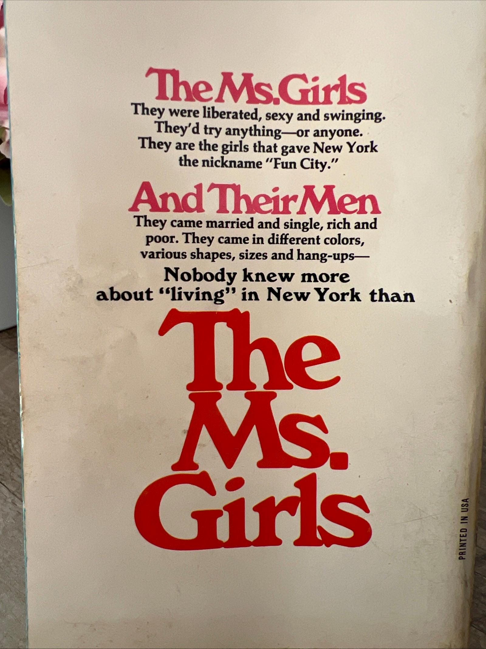 The Ms. Girls by Cheryl Nash ( 1972 Dell Paperback)