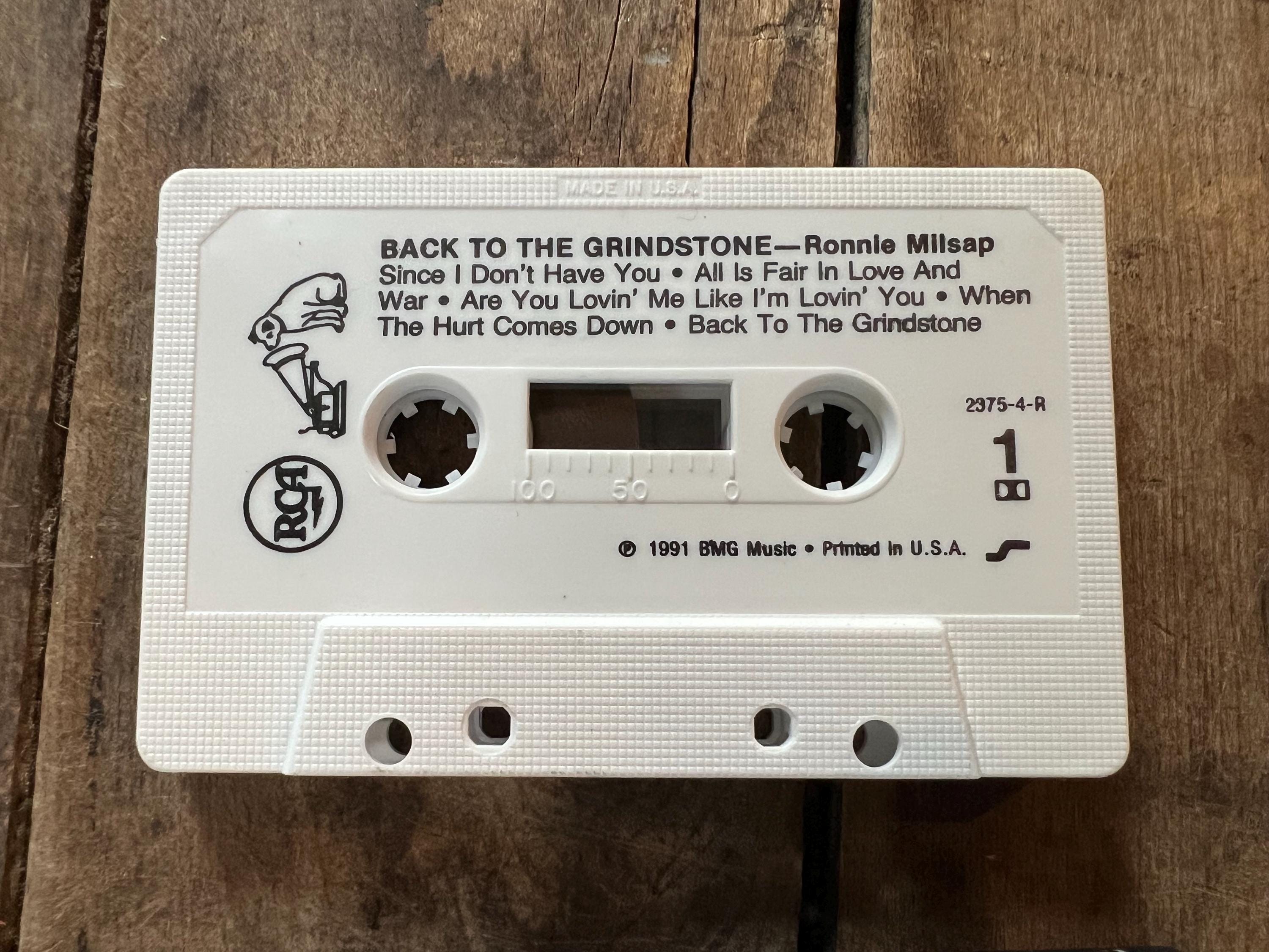 Ronnie Milsap "Back to the Grindstone" Cassette Tape - 1991 RCA Records