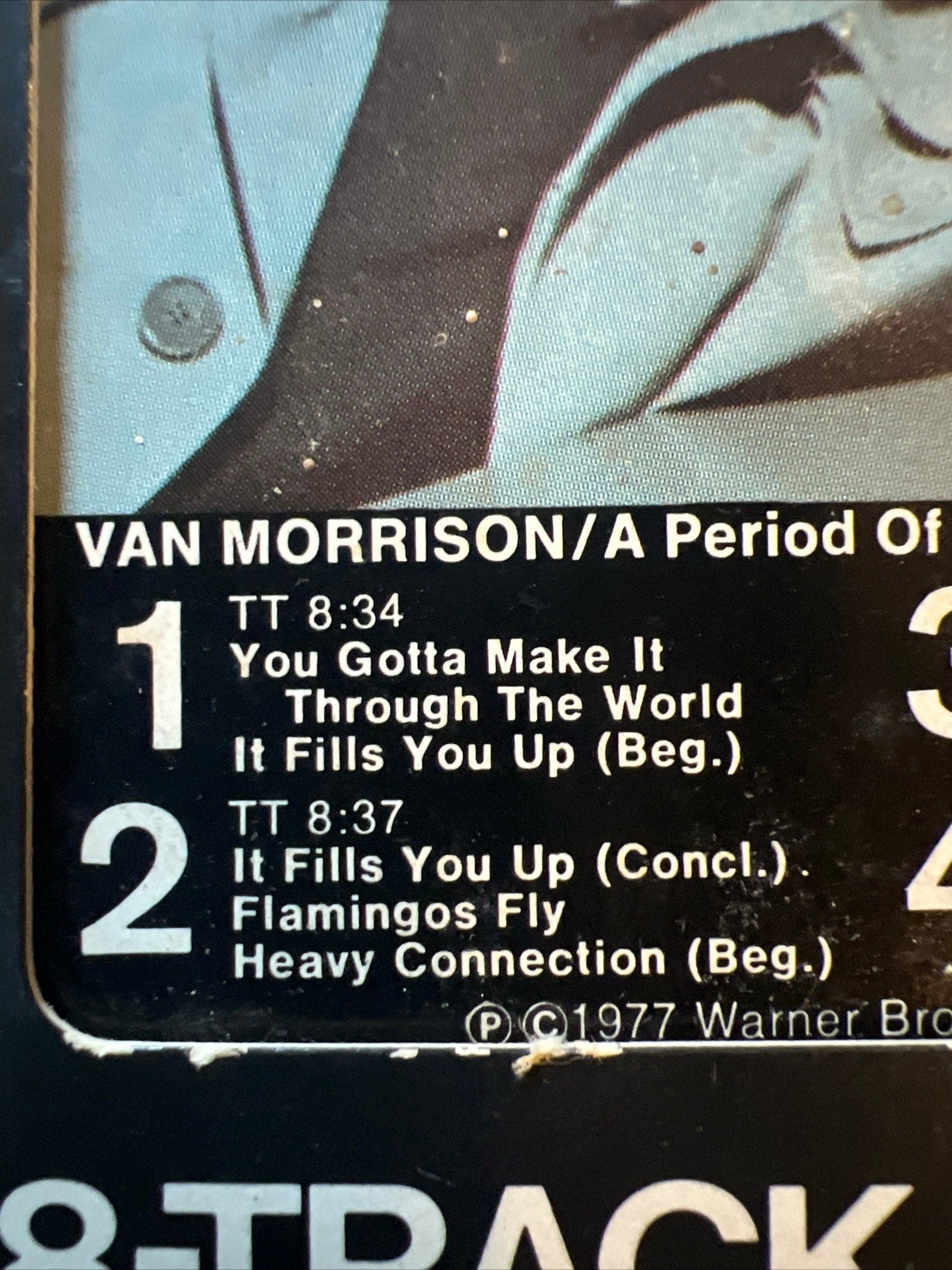 Van Morrison - A Period of Transition - 8 Track Tape & Sleeve