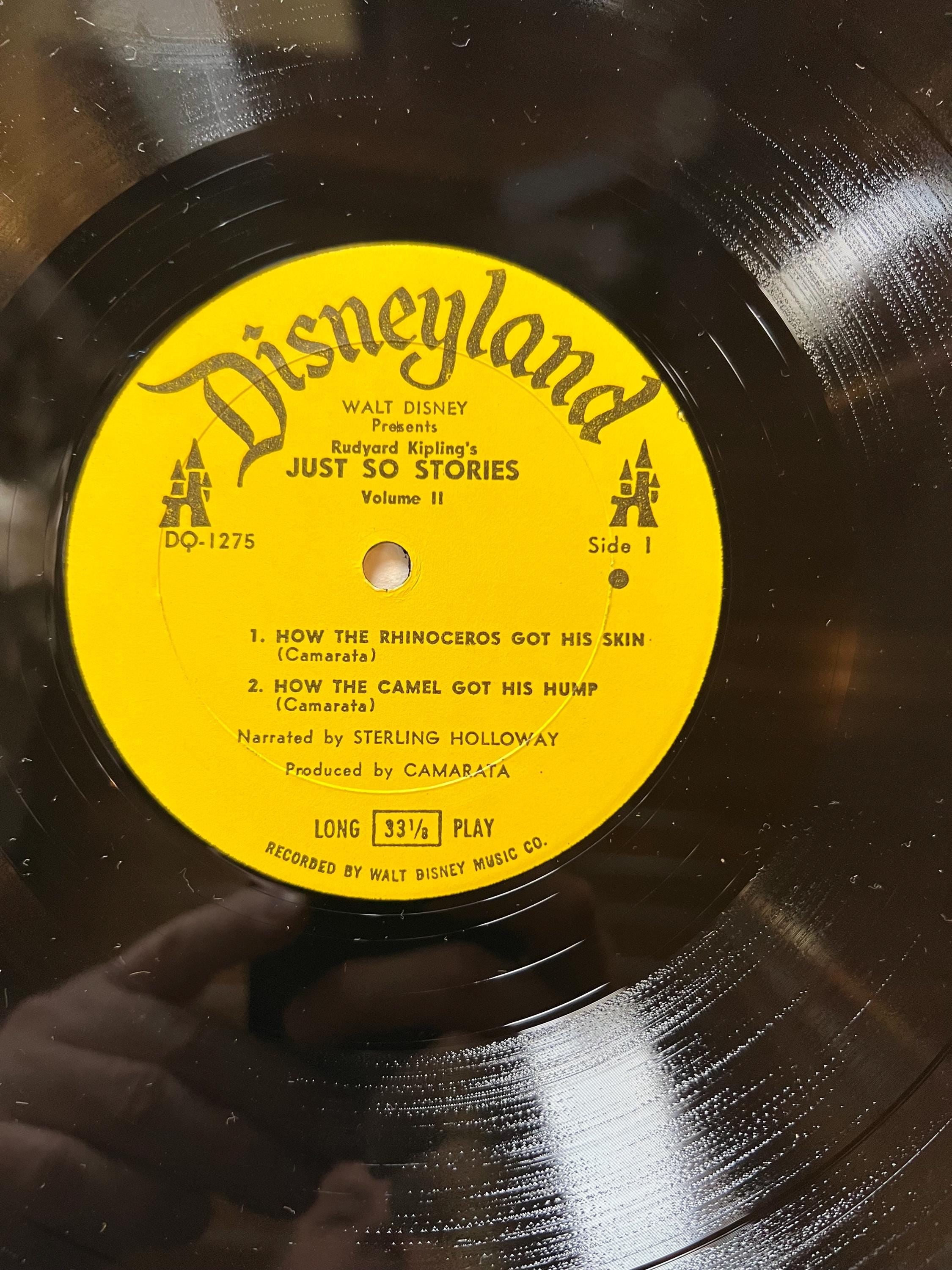 Just So Stories Volume 2 - 1965 Walt Disney Records - LP Vinyl Album - by Rudyard Kipling