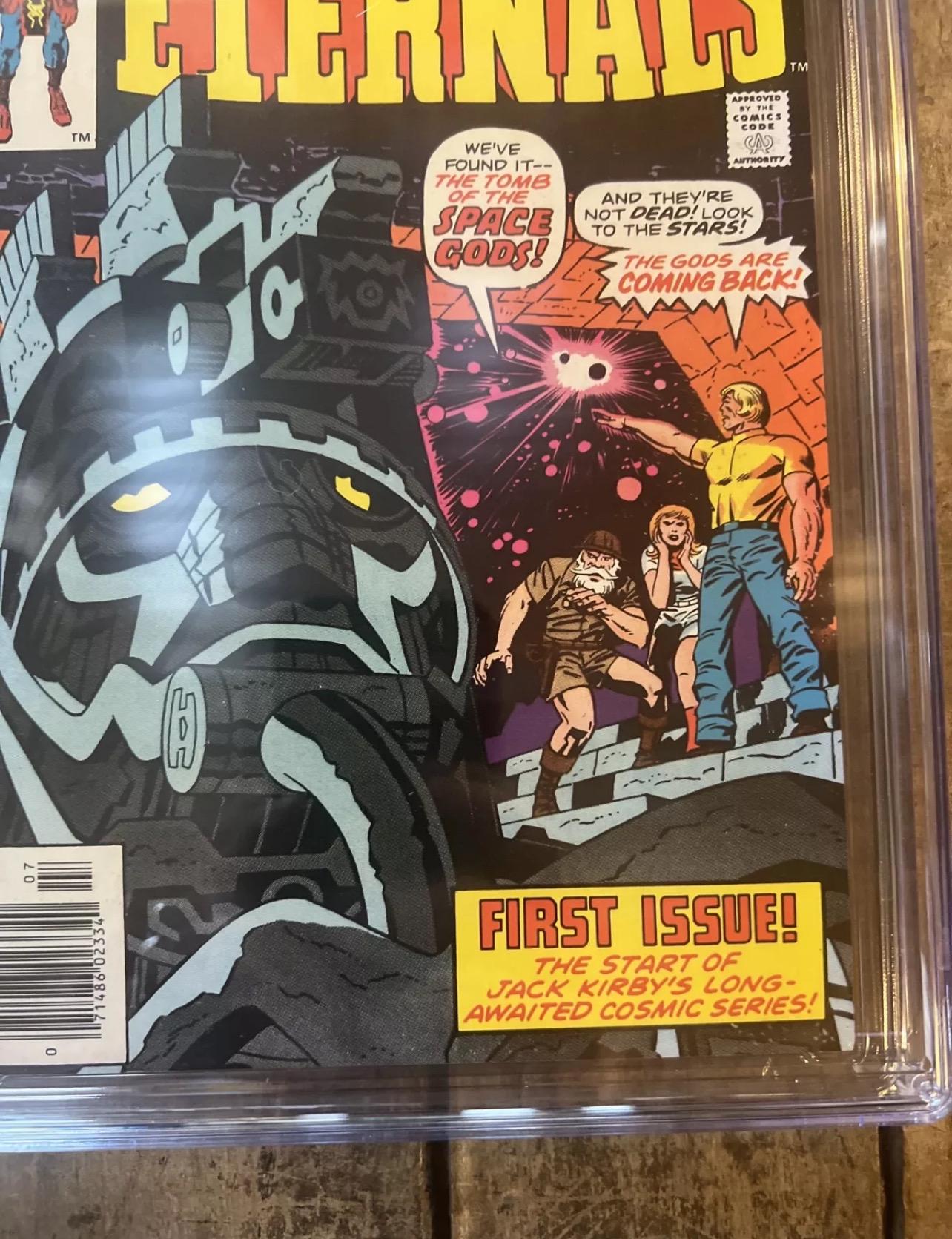 The Eternals #1 (1976) CGC 5.5 – Jack Kirby, First Appearance
