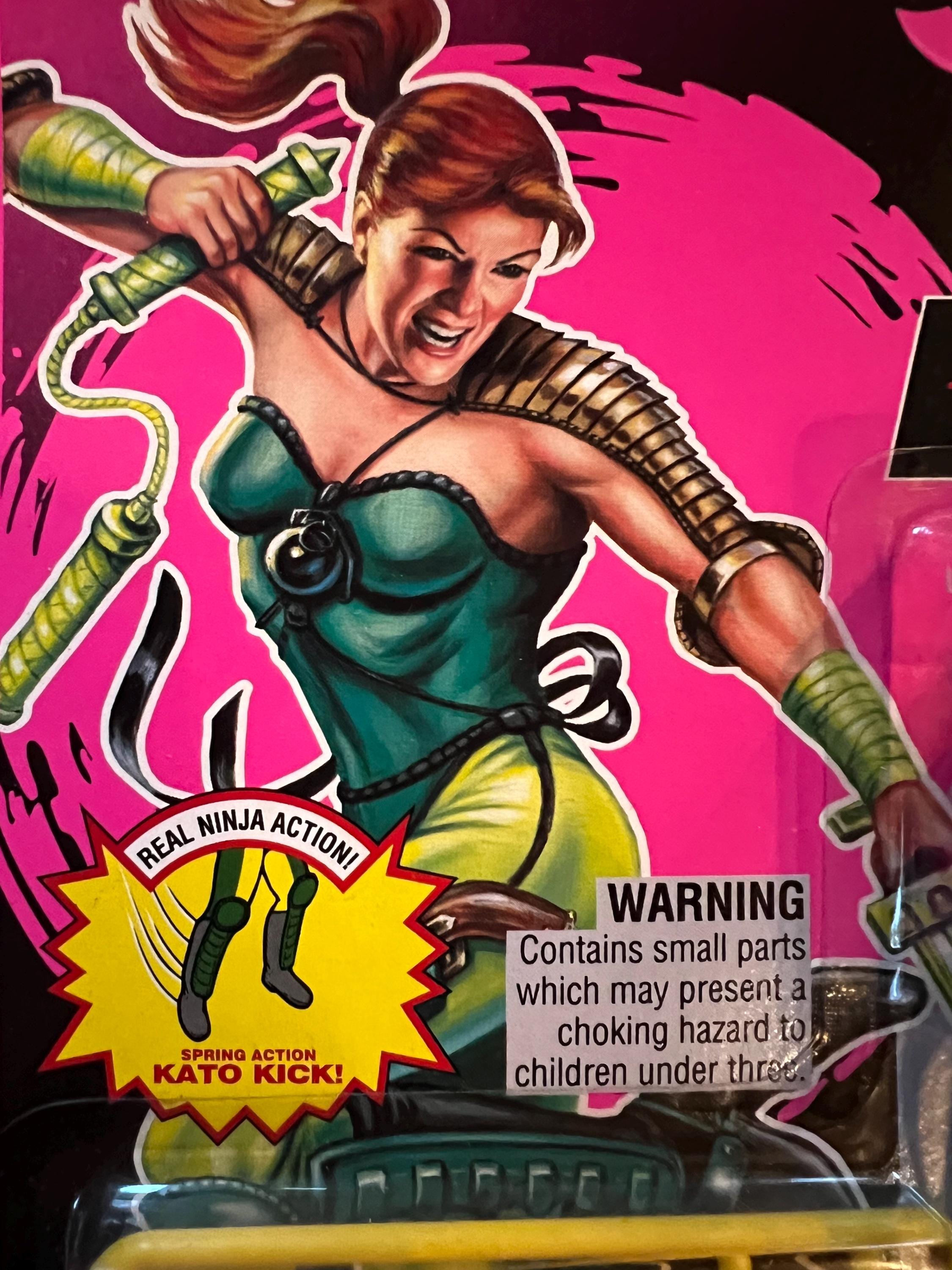 1992 Hasbro GI JOE - Ninja Force SCARLETT Action Figure -  Original Card