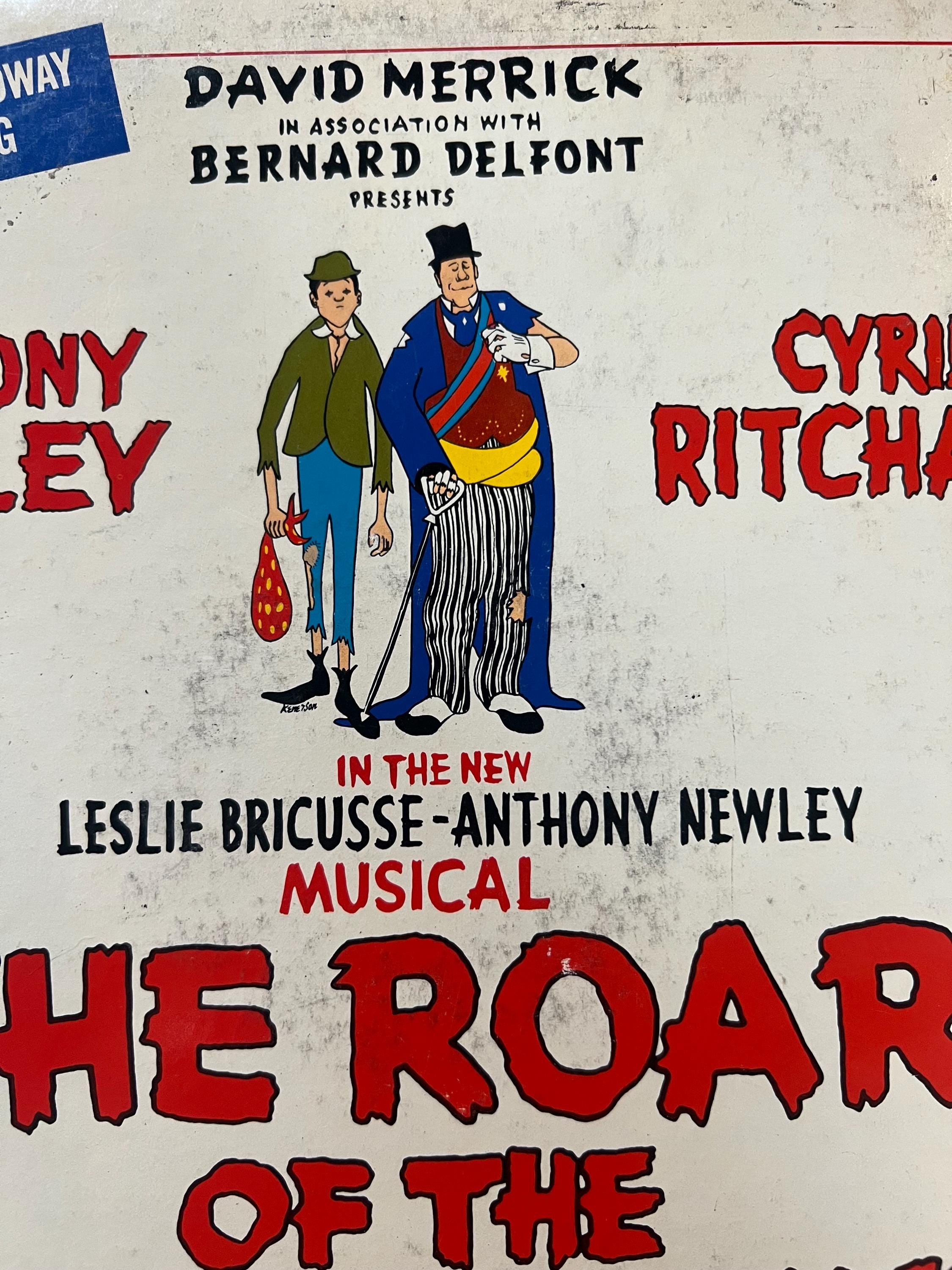 Laurel & Hardy LP Record: The Roar of the Greaspaint (1965 RCA Victor Original)