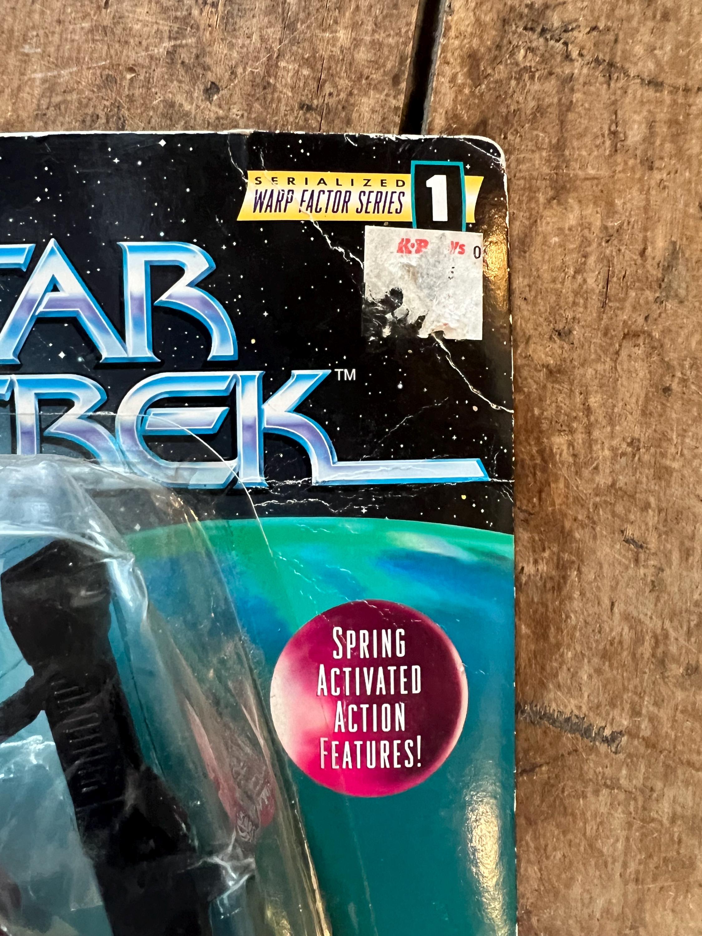 Vintage 1997 Star Trek Captain Picard 6" Action Figure - Sealed on Card