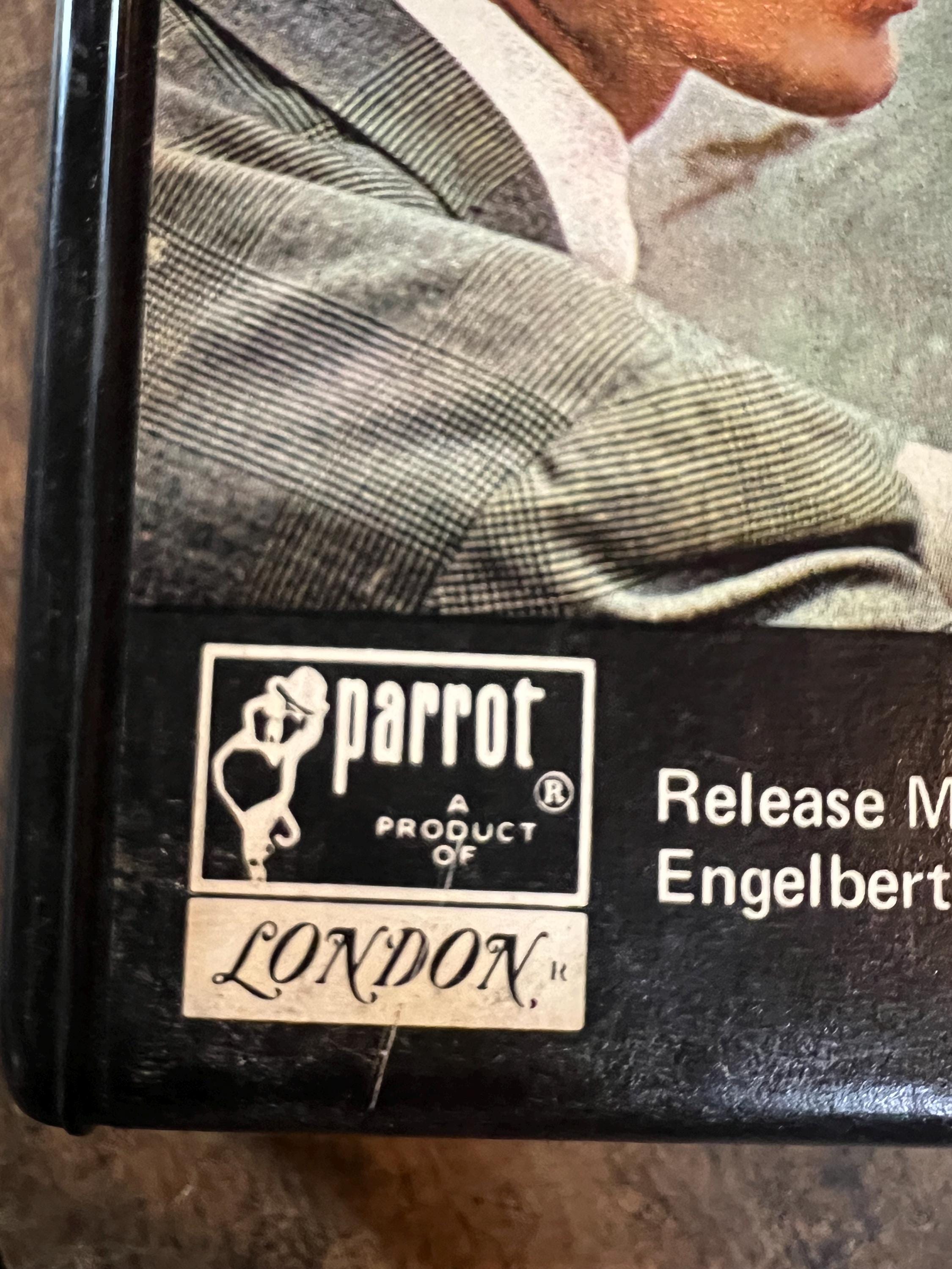 1967 Engelbert Humperdinck  “Release Me” Parrot Records 8-Track Tape