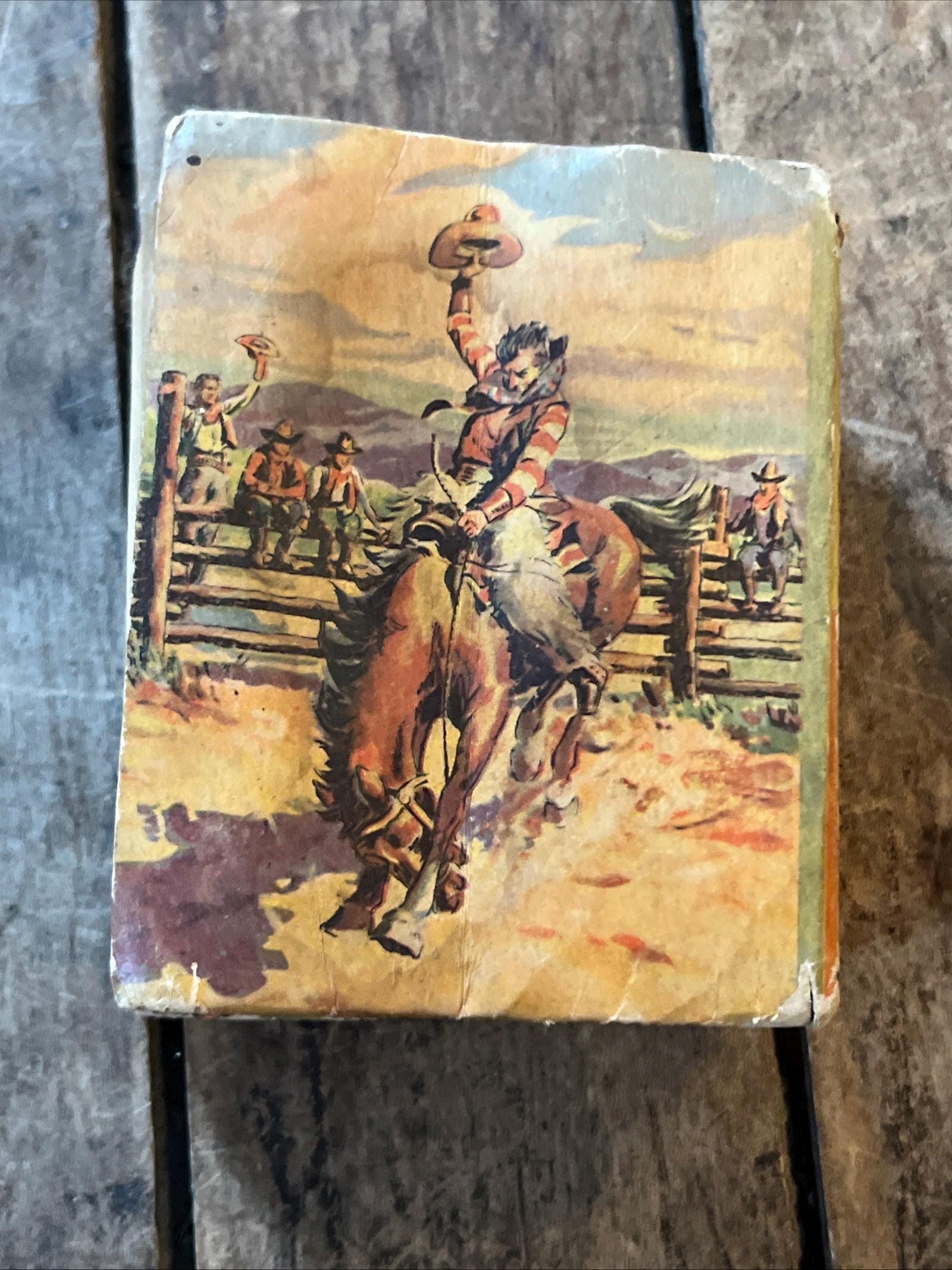 Vintage 1939 Gene Autry "Law Of The Range" Hardcover Book
