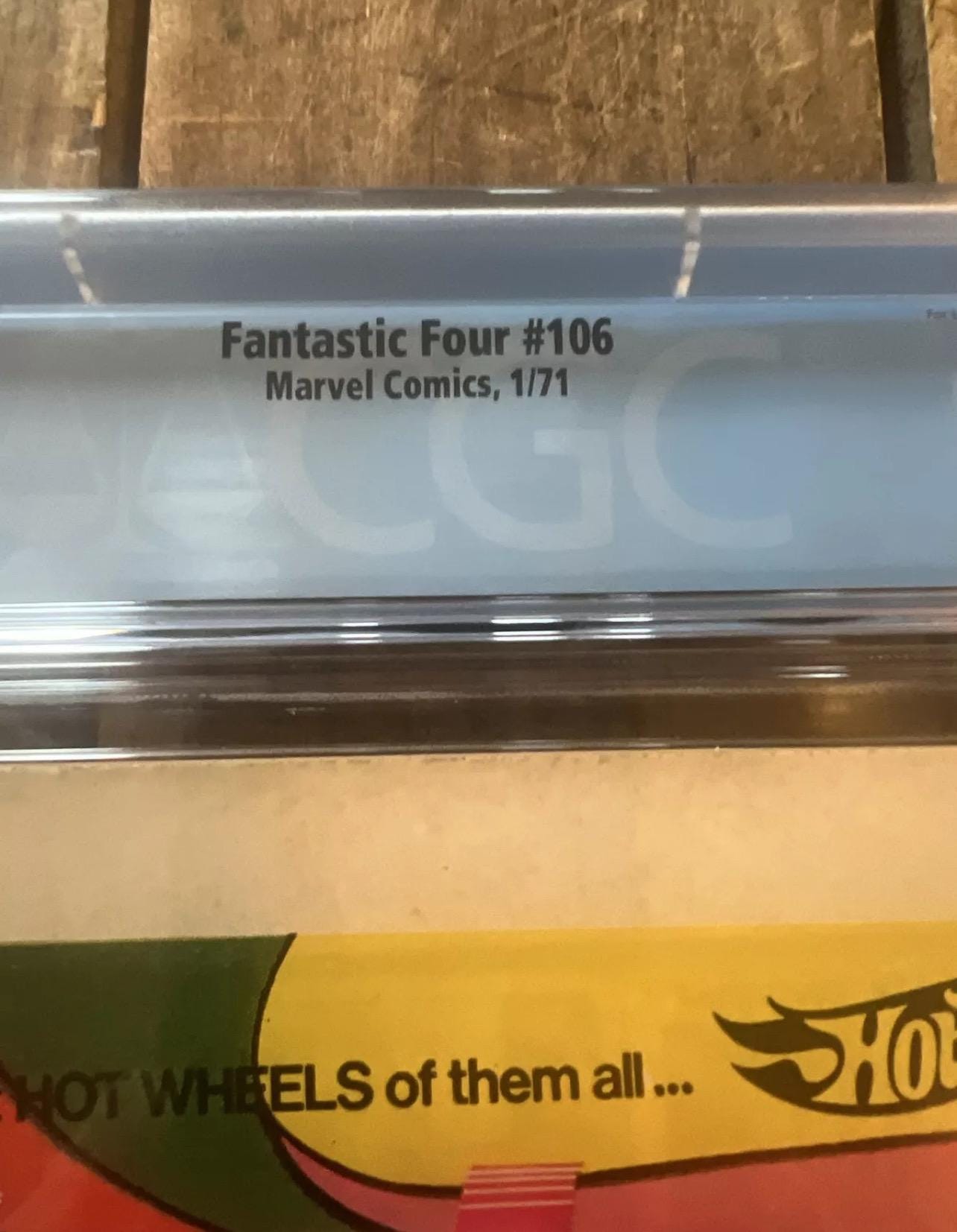 1971 Fantastic Four #106 - John Romita Cover - Marvel Comic - CGC Graded 6.0 - Stan Lee story