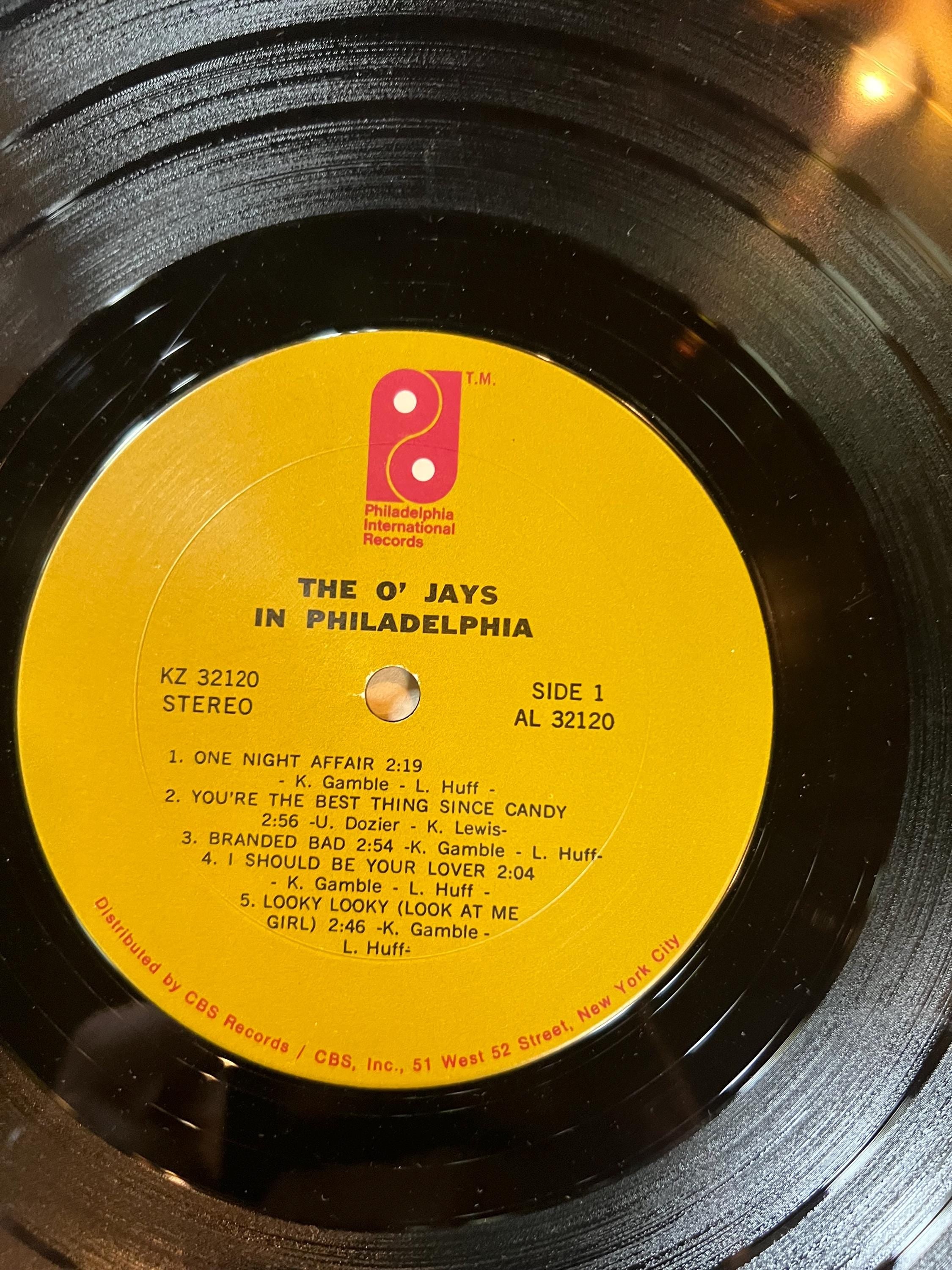 The O’Jays in Philadelphia LP - 1973 Epic Retro Vinyl Record