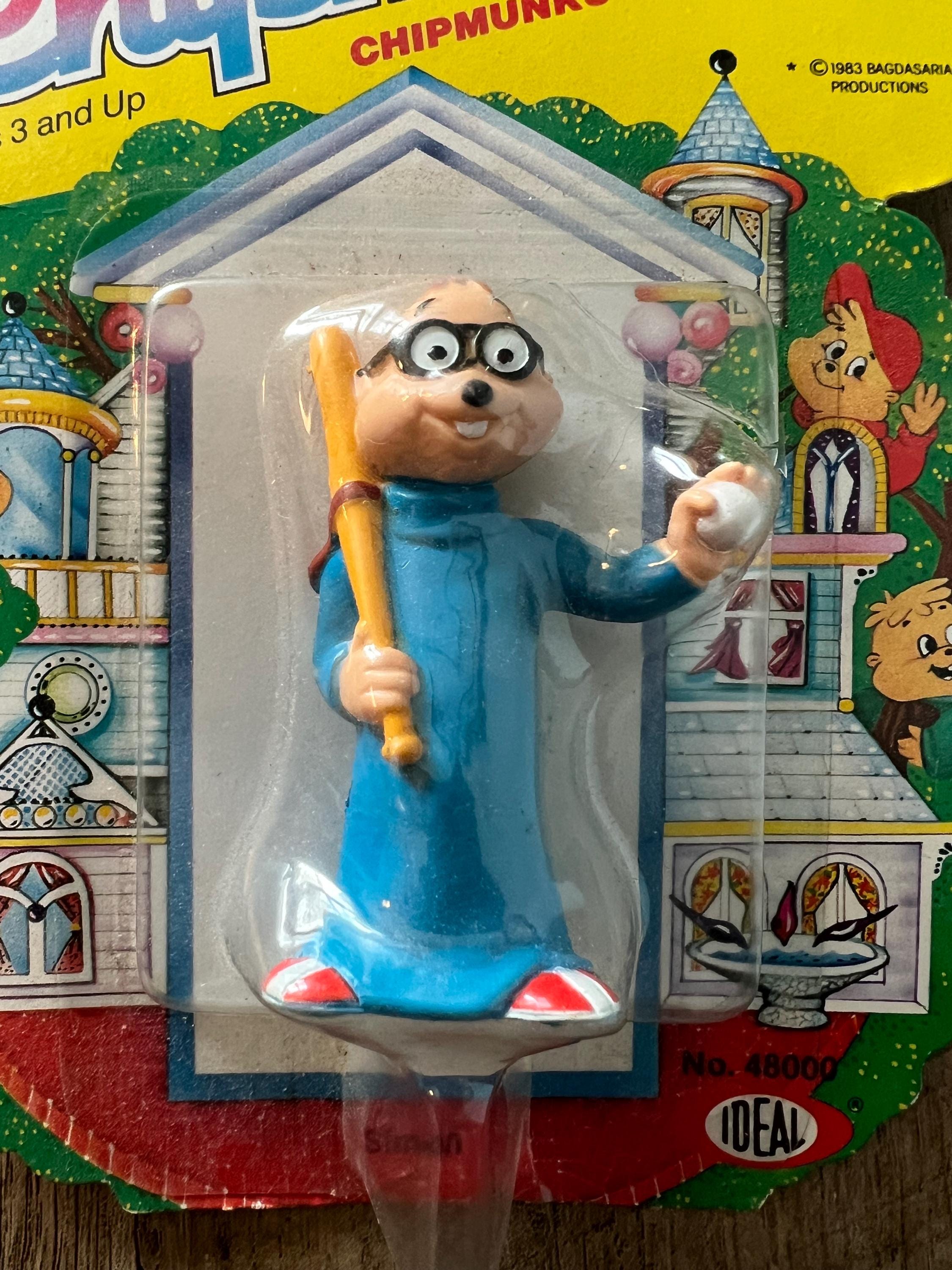 Vintage 1983 Alvin & The Chipmunks Simon Action Figure - Sealed MOC