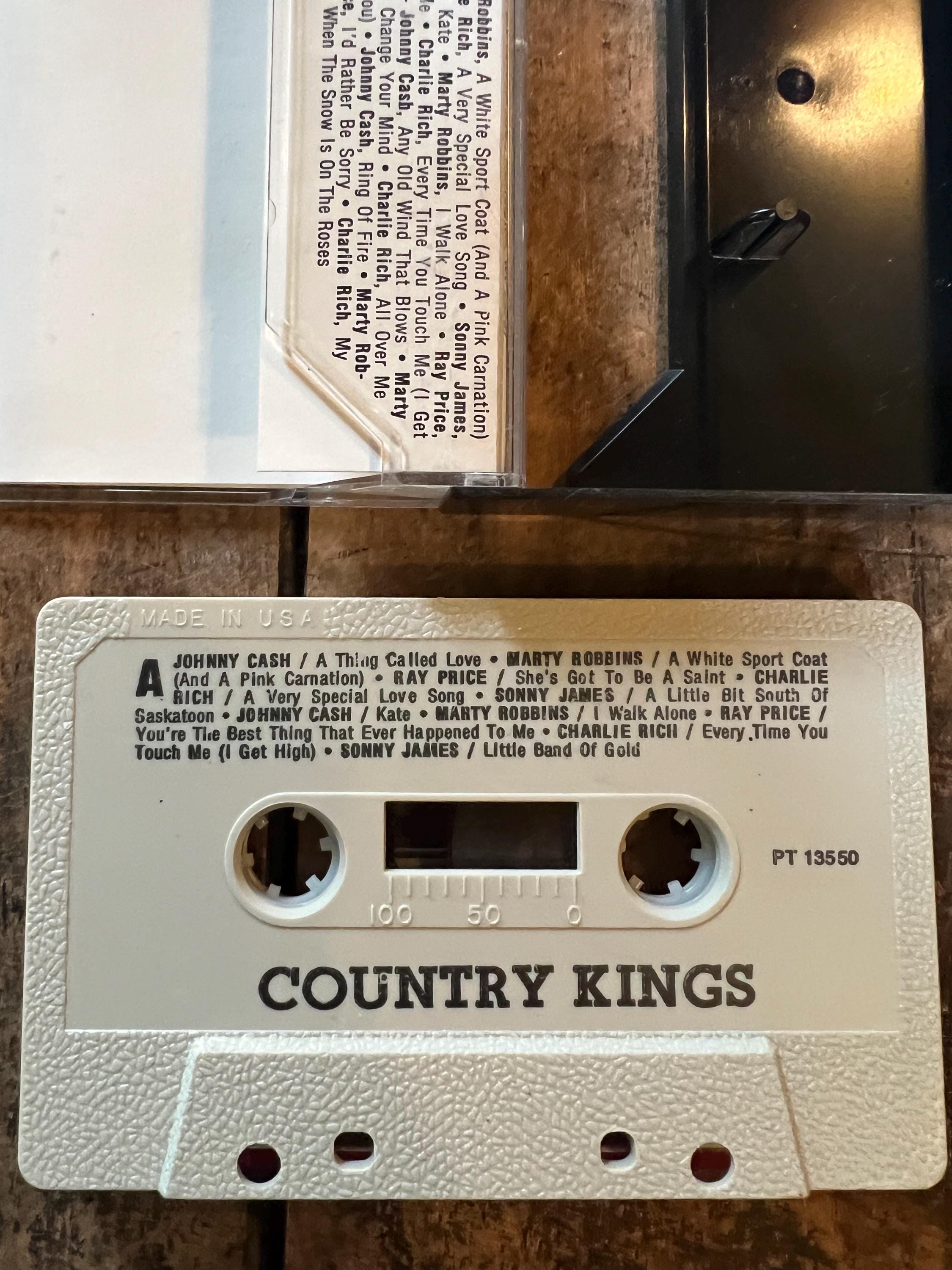 1976 Country Kings Cassette Tape - CBS Records