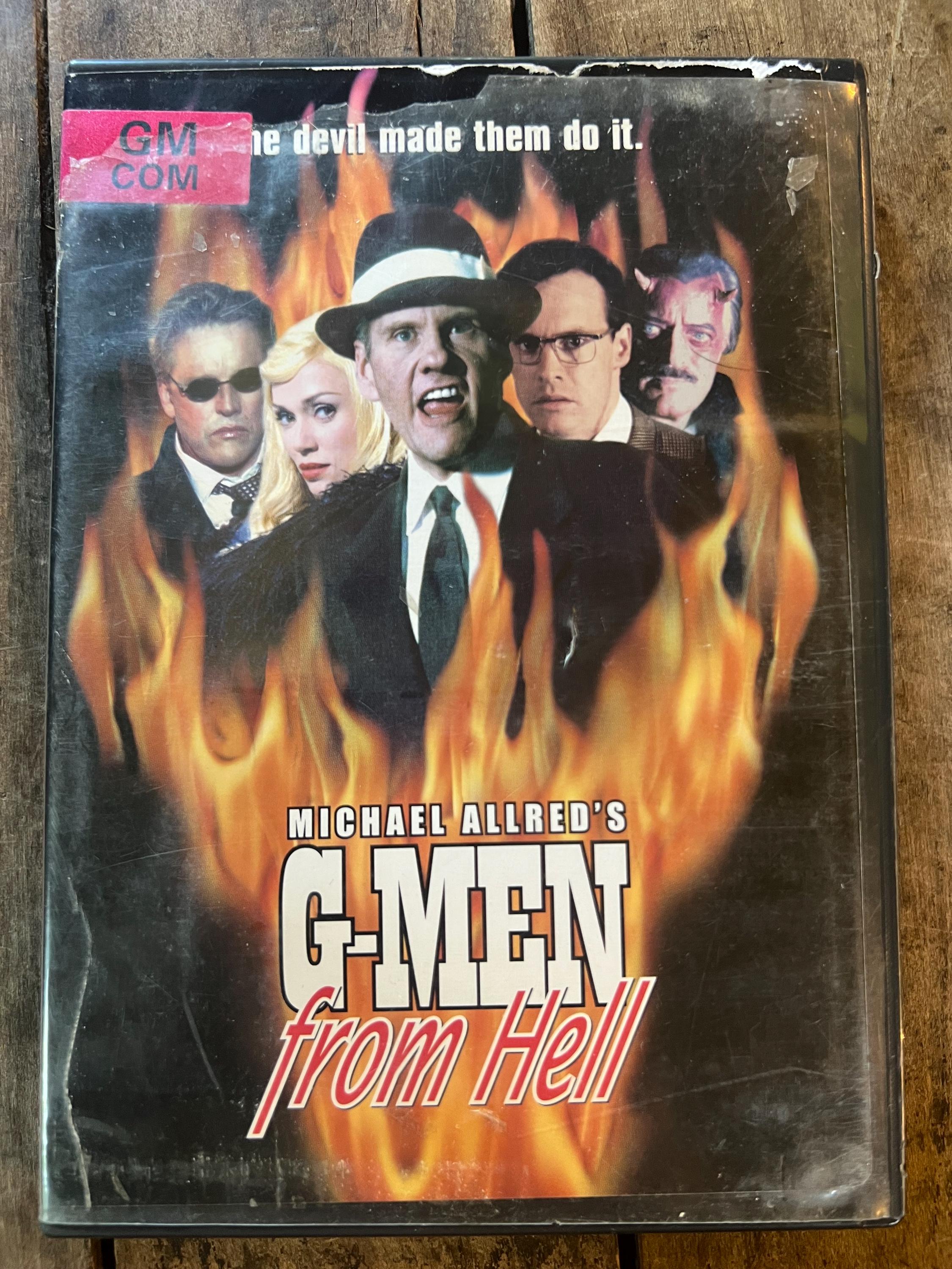 G-MEN From Hell - Comedy / Action  DVD - Starring Tate Donovan & William Forsythe