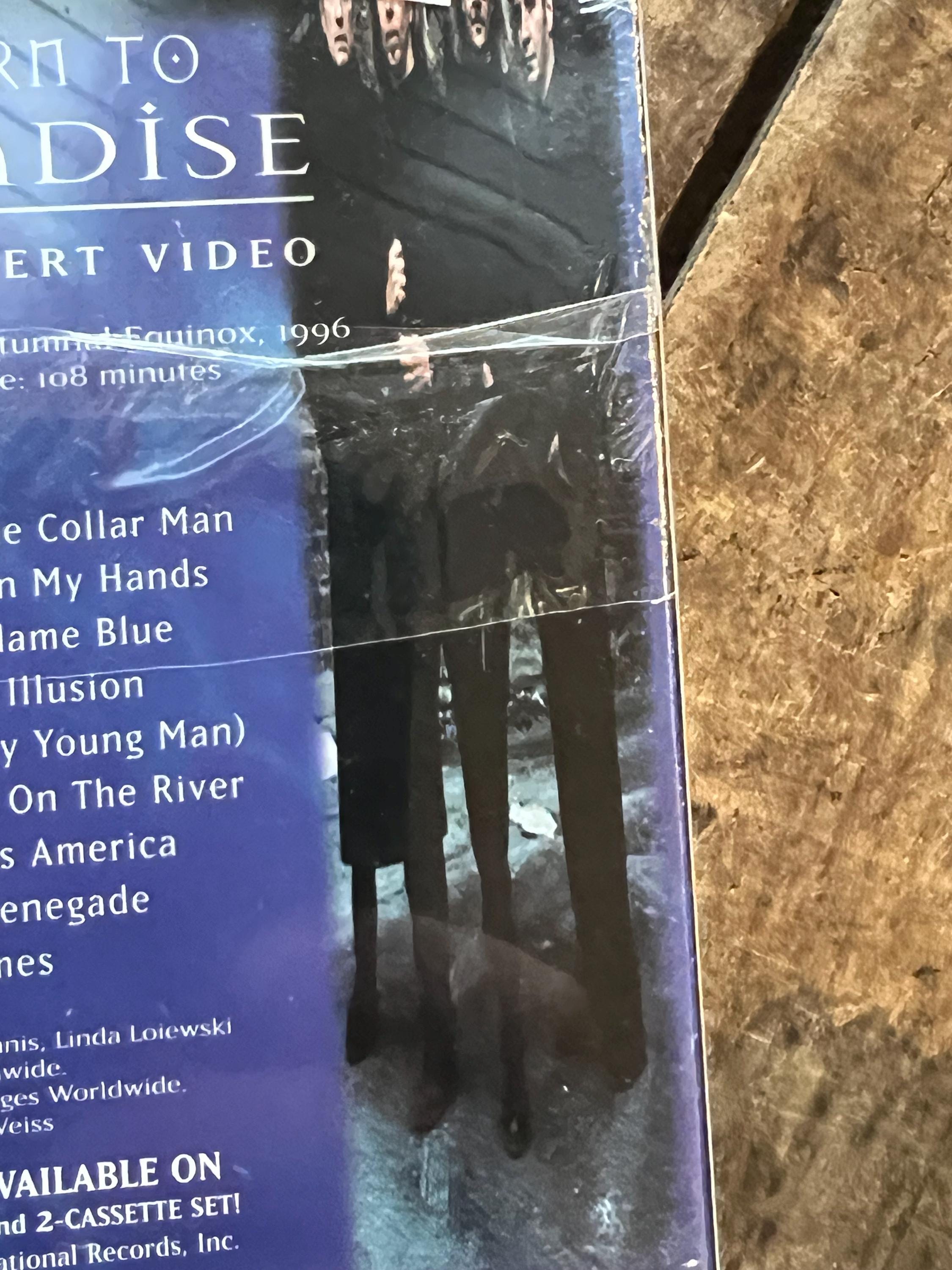 STYX “Return To Paradise” The Concert Video ( 1997 VHS Movie) NOS New Sealed Movie