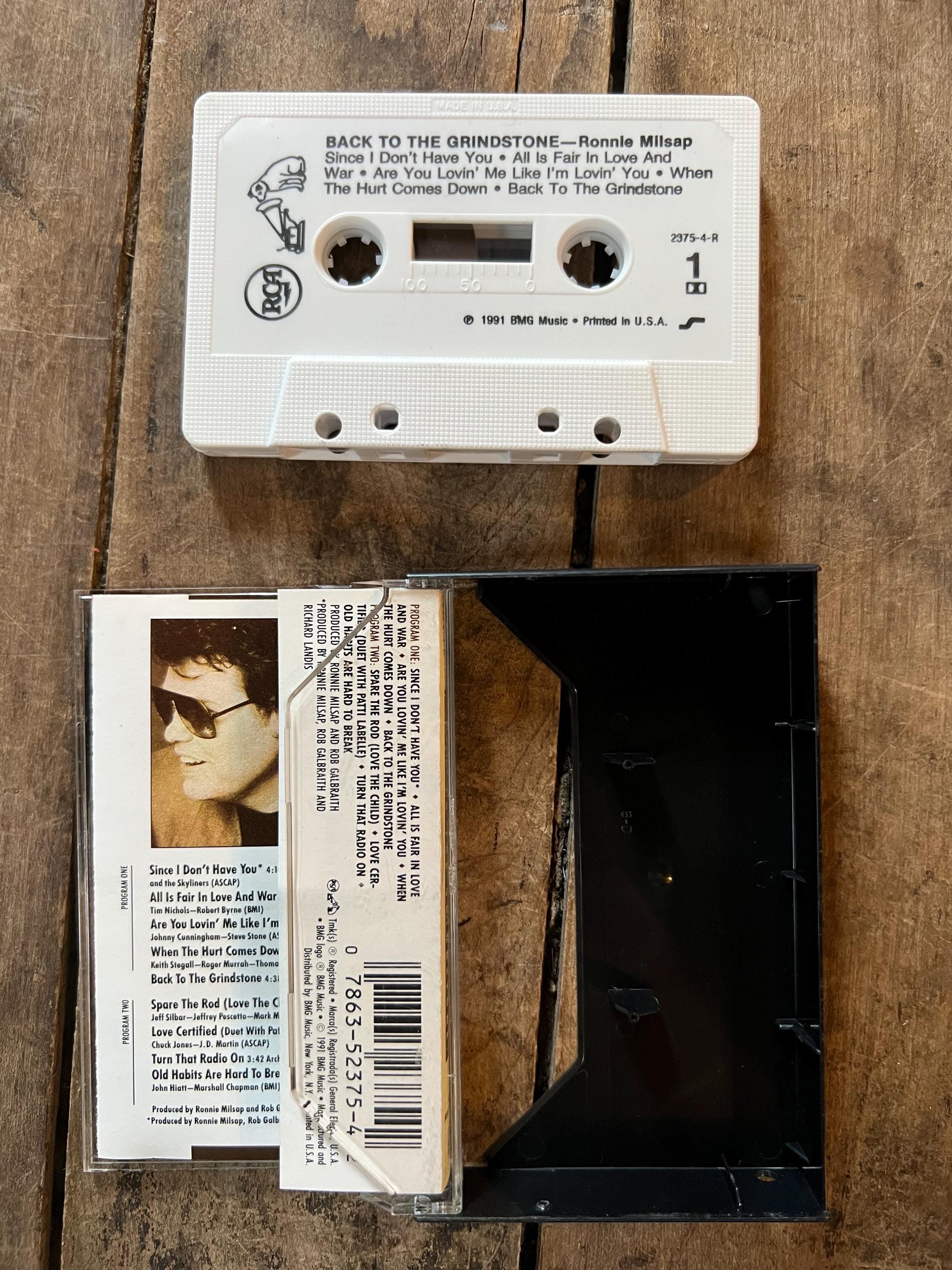 Ronnie Milsap "Back to the Grindstone" Cassette Tape - 1991 RCA Records