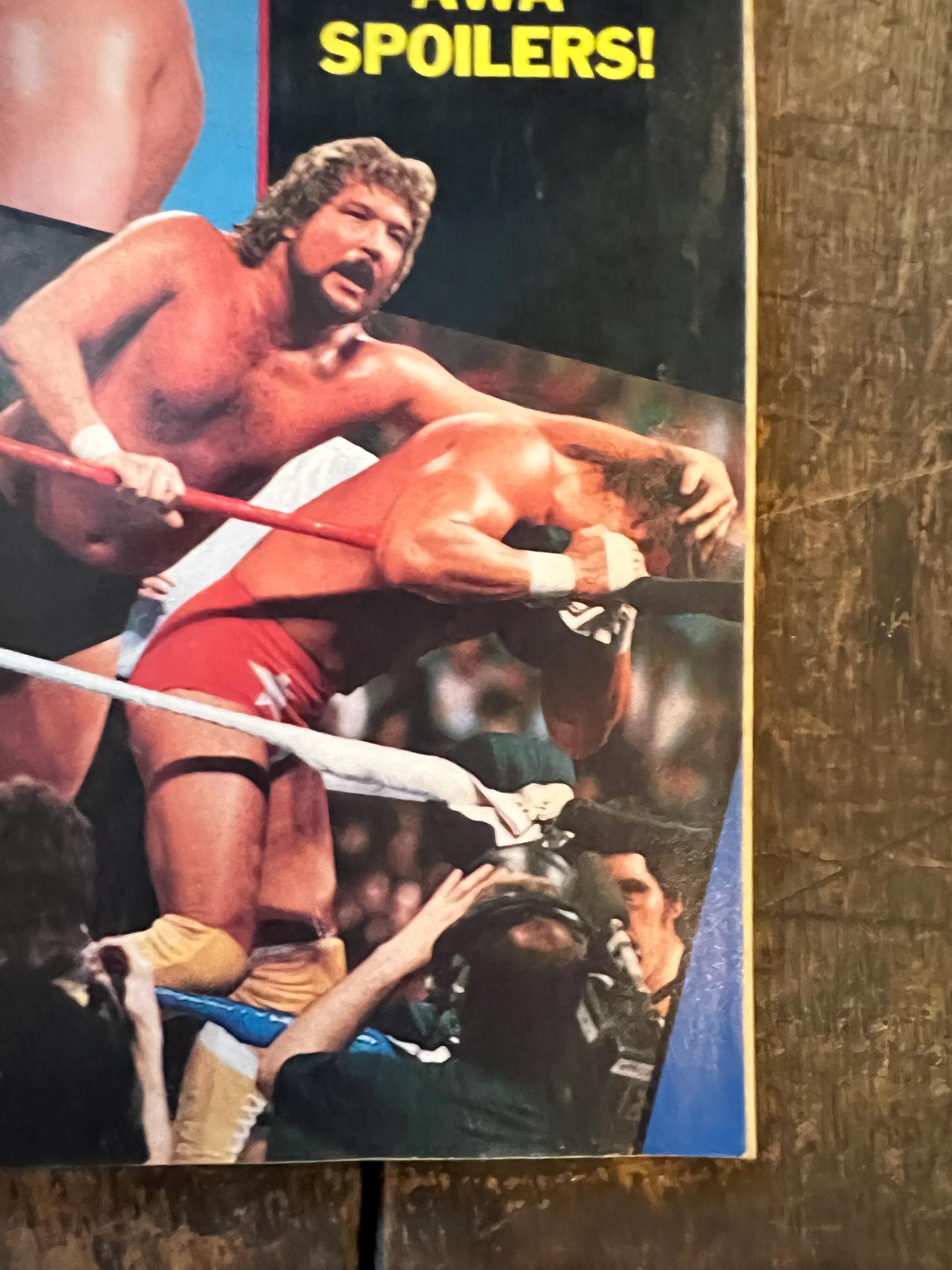 Sports Review Wrestling Magazine  - August 1988 - WWF WWE - Ultimate Warrior