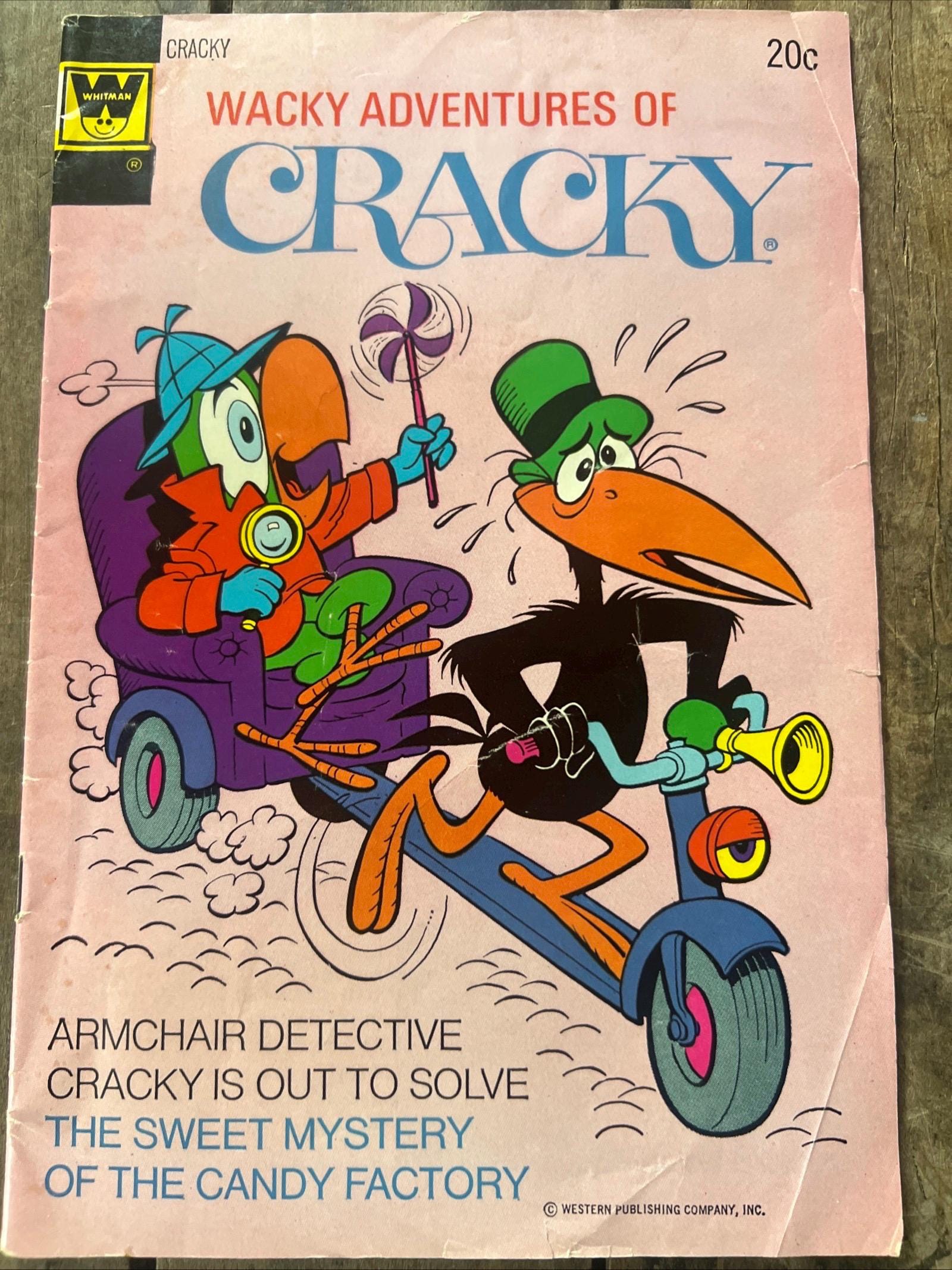 Wacky Adventures of Cracky #4 Comic Book - Whitman Variant (1973)