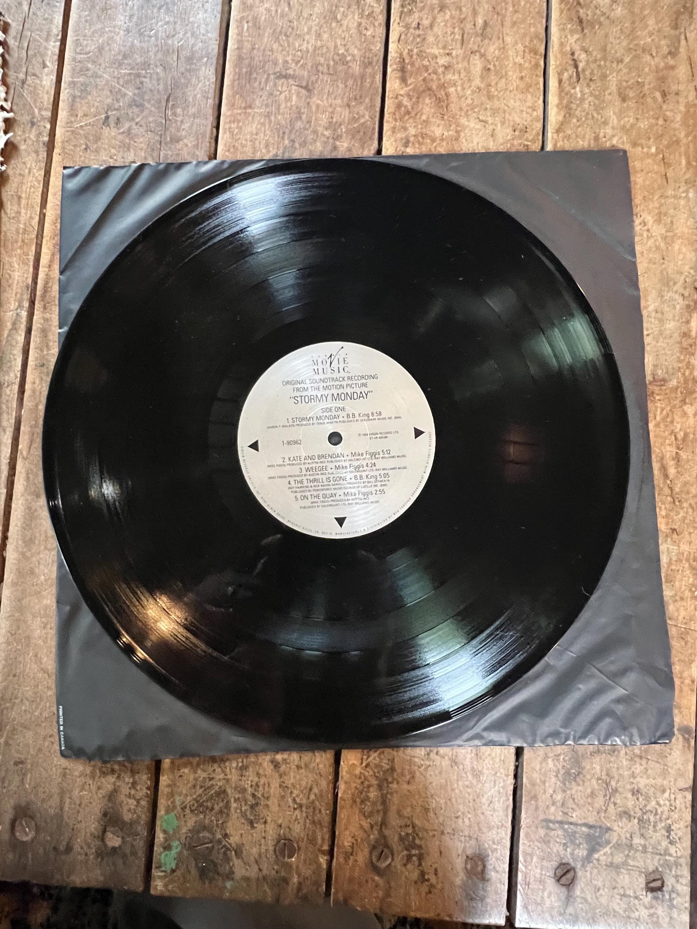 Stormy Monday Soundtrack LP - 1988 Atlantic Records - Jazz Blues Vinyl