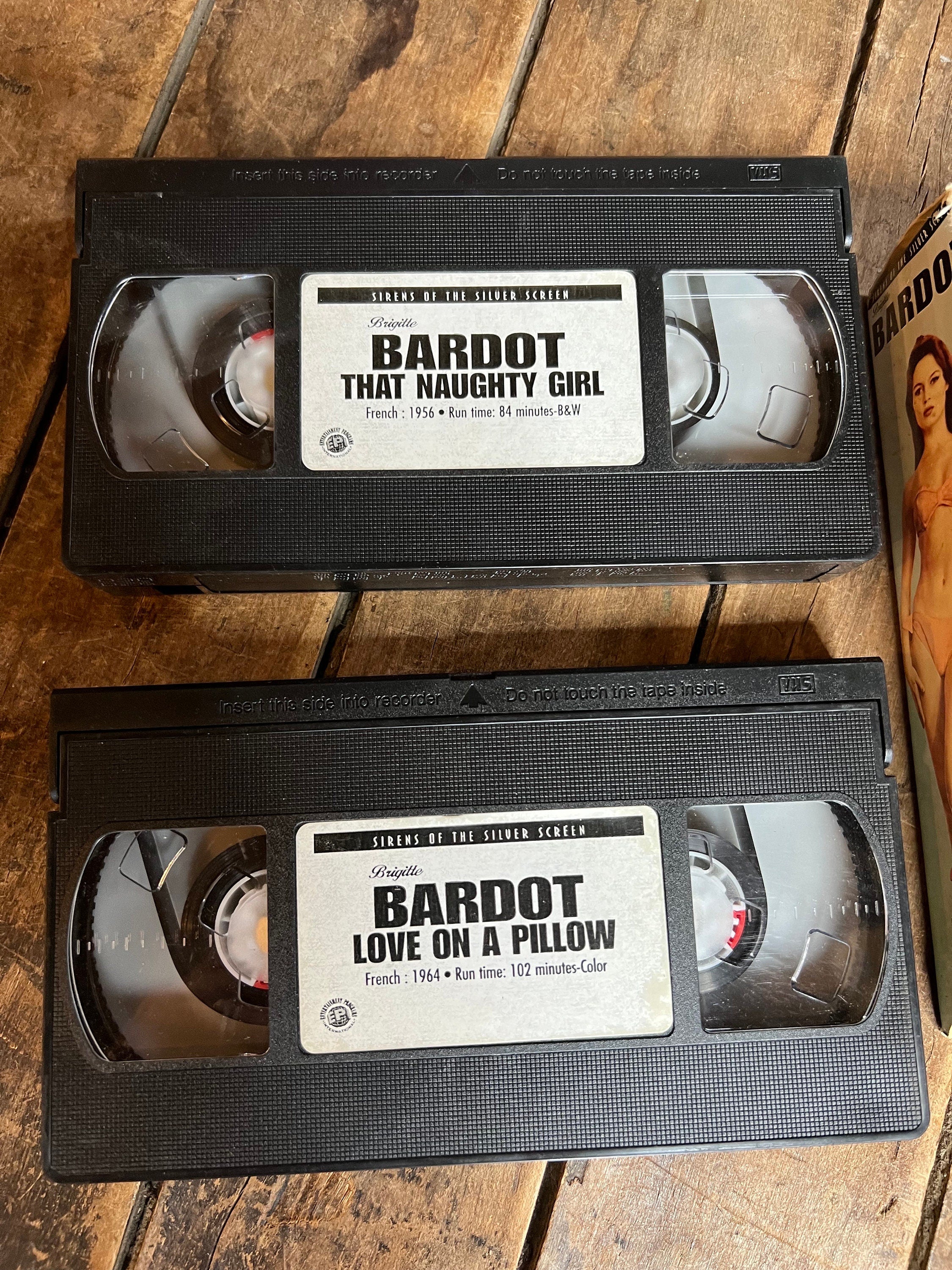 Vintage Bridgette Bardot VHS Double Feature: Sirens of the Silver Screen