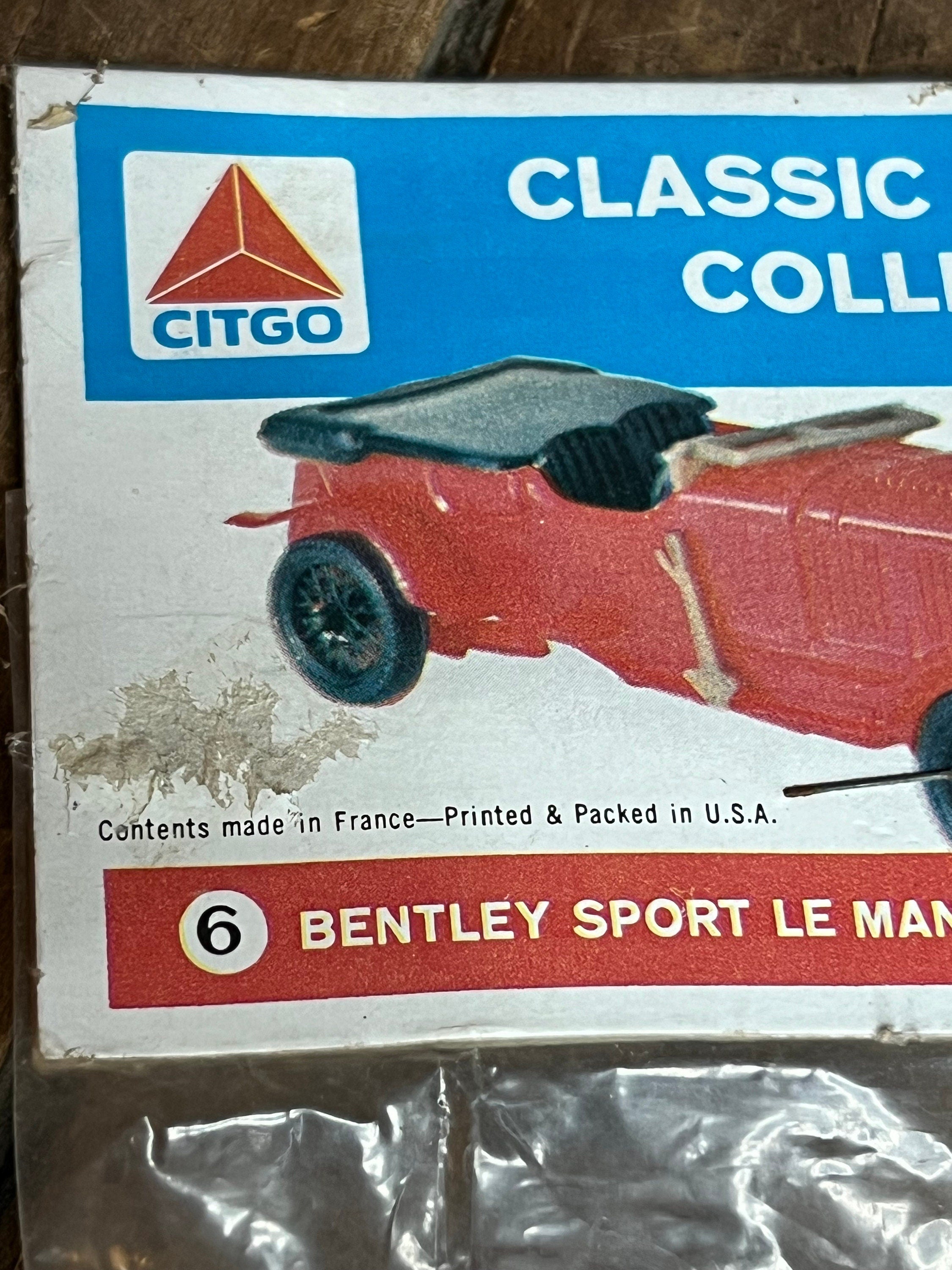 Vintage 1960s Citgo 1929 Bentley Sport Le Mans Model Car - NOS Collectible