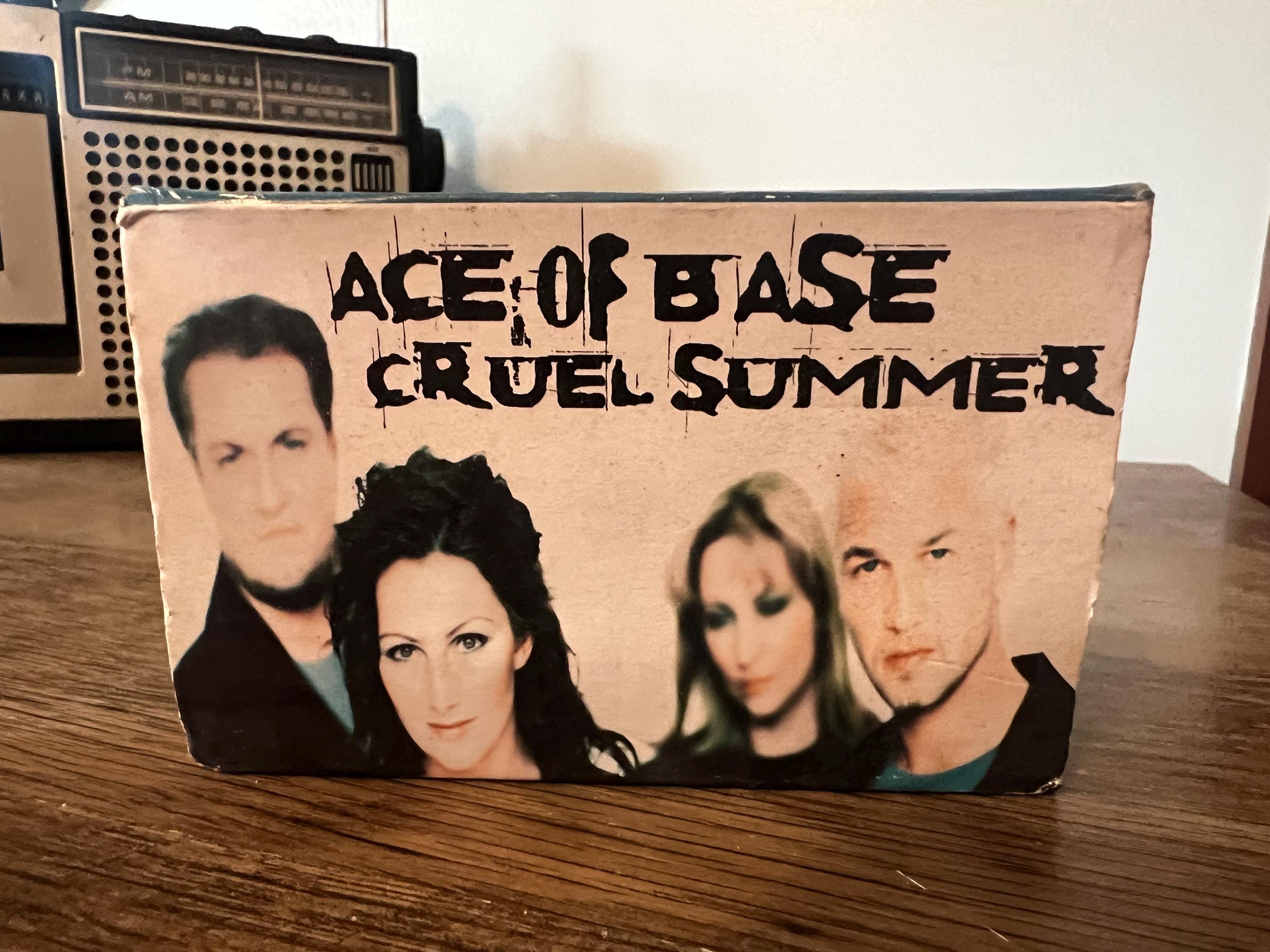 Vintage 1998 Ace of Base Cruel Summer Cassette Tape - Arista Records