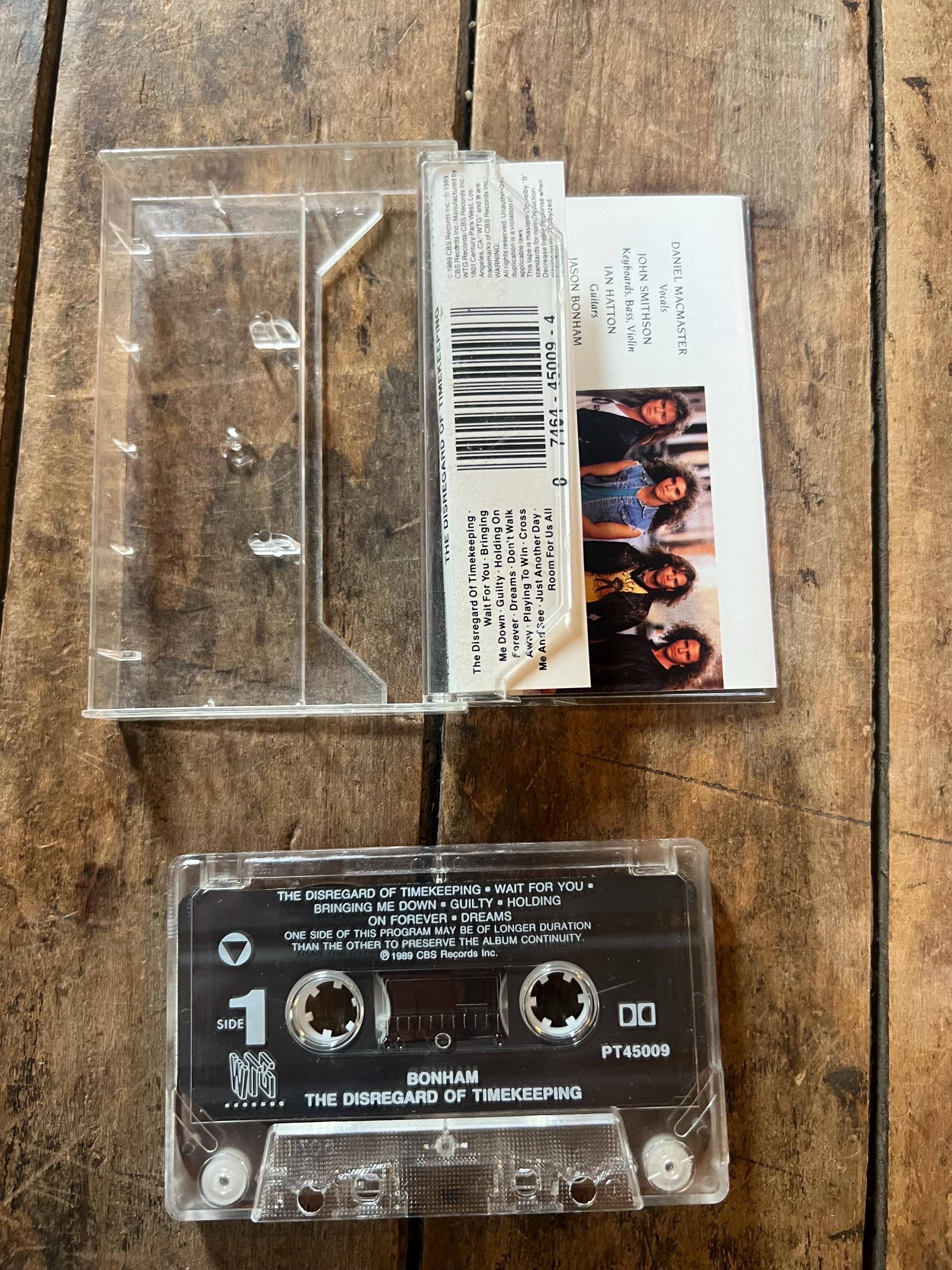 1989 Bonham “The Disregard of Timekeeping” Cassette Tape - WTG Records