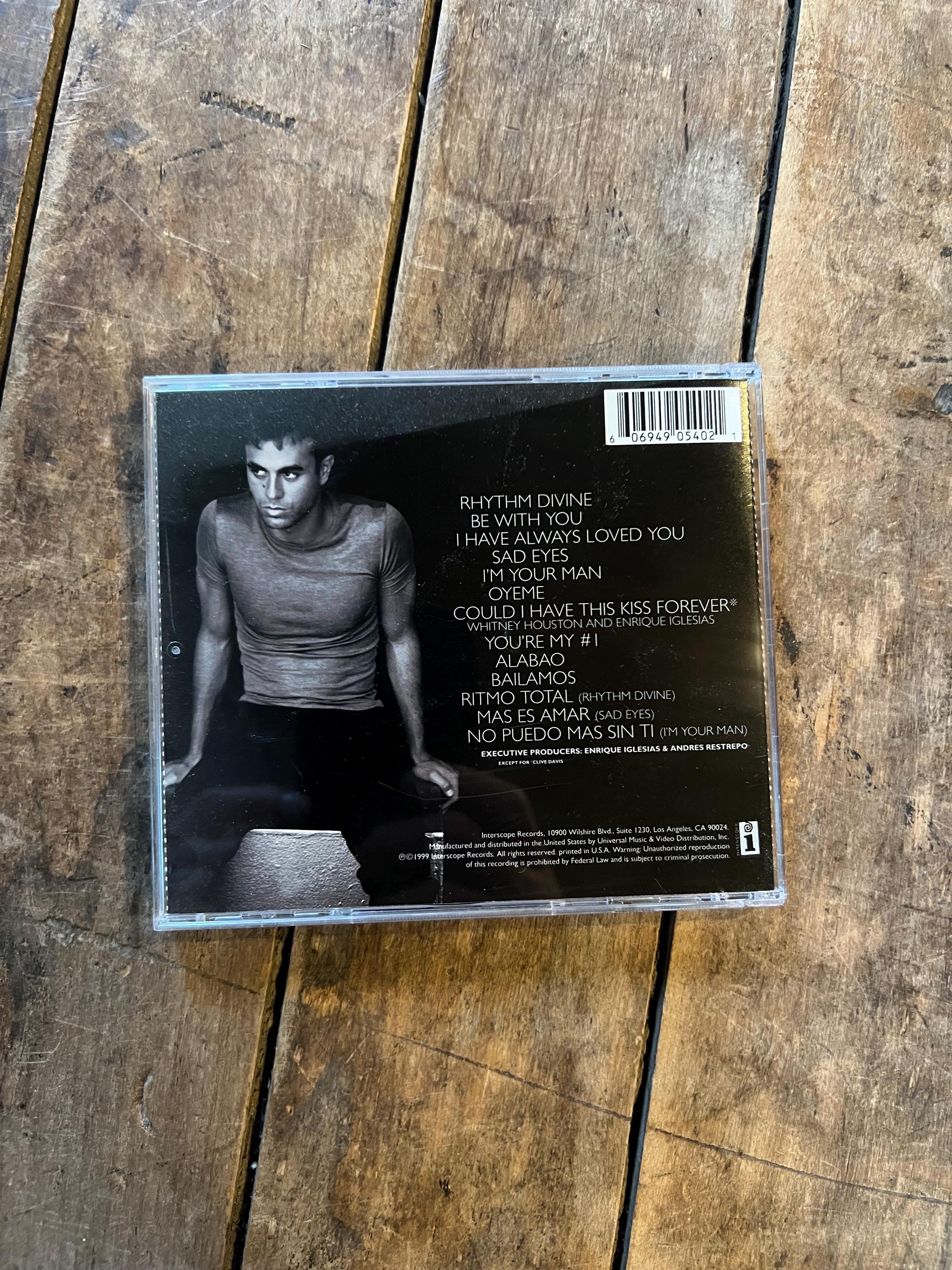 Enrique Iglesias “Enrique” CD - 1999 Interscope Records
