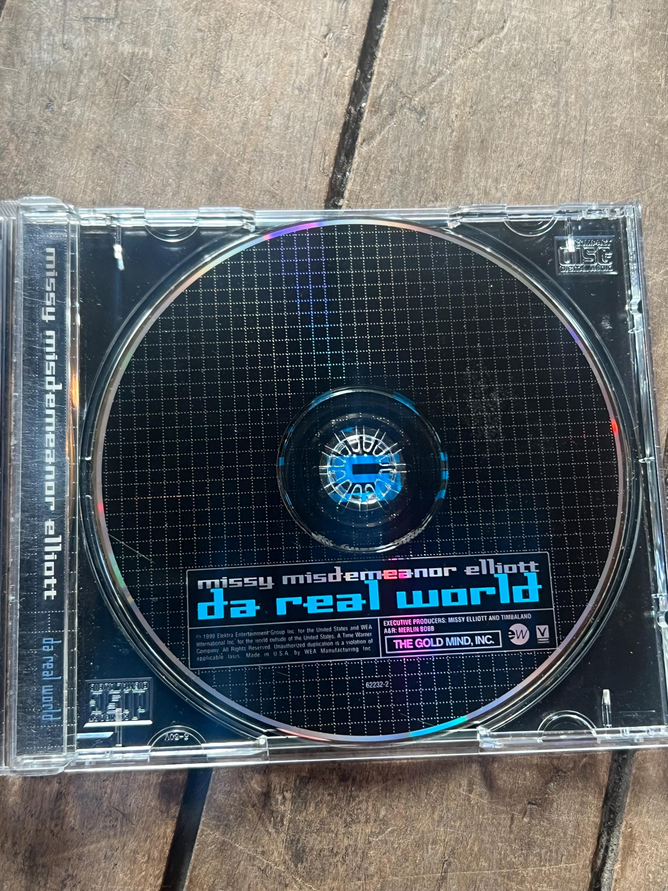 Missy Elliott “Da Real World” CD - 1999 Retro Rap Album