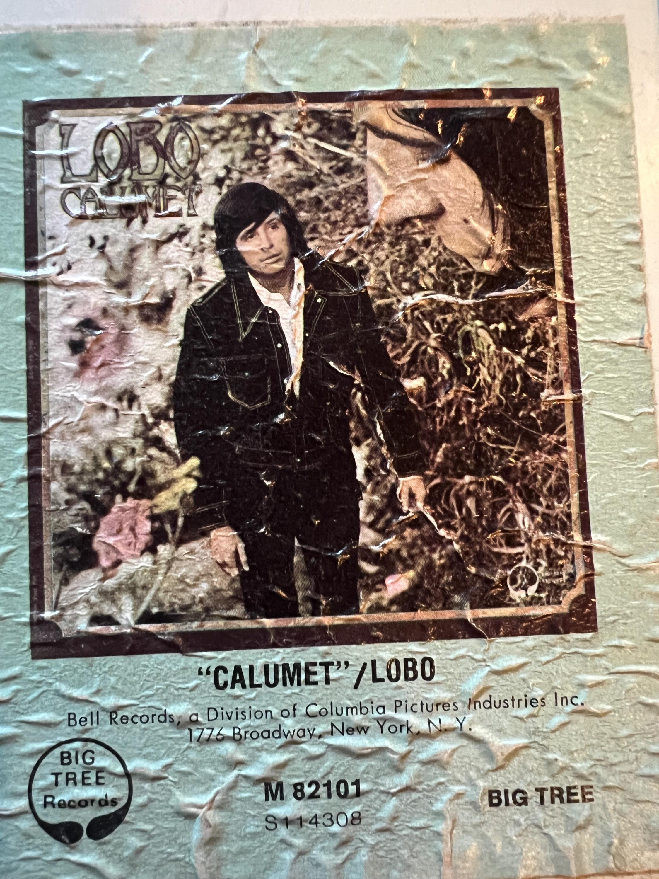 1973 Lobo Calumet - Big Tree Records 8-Track Tape