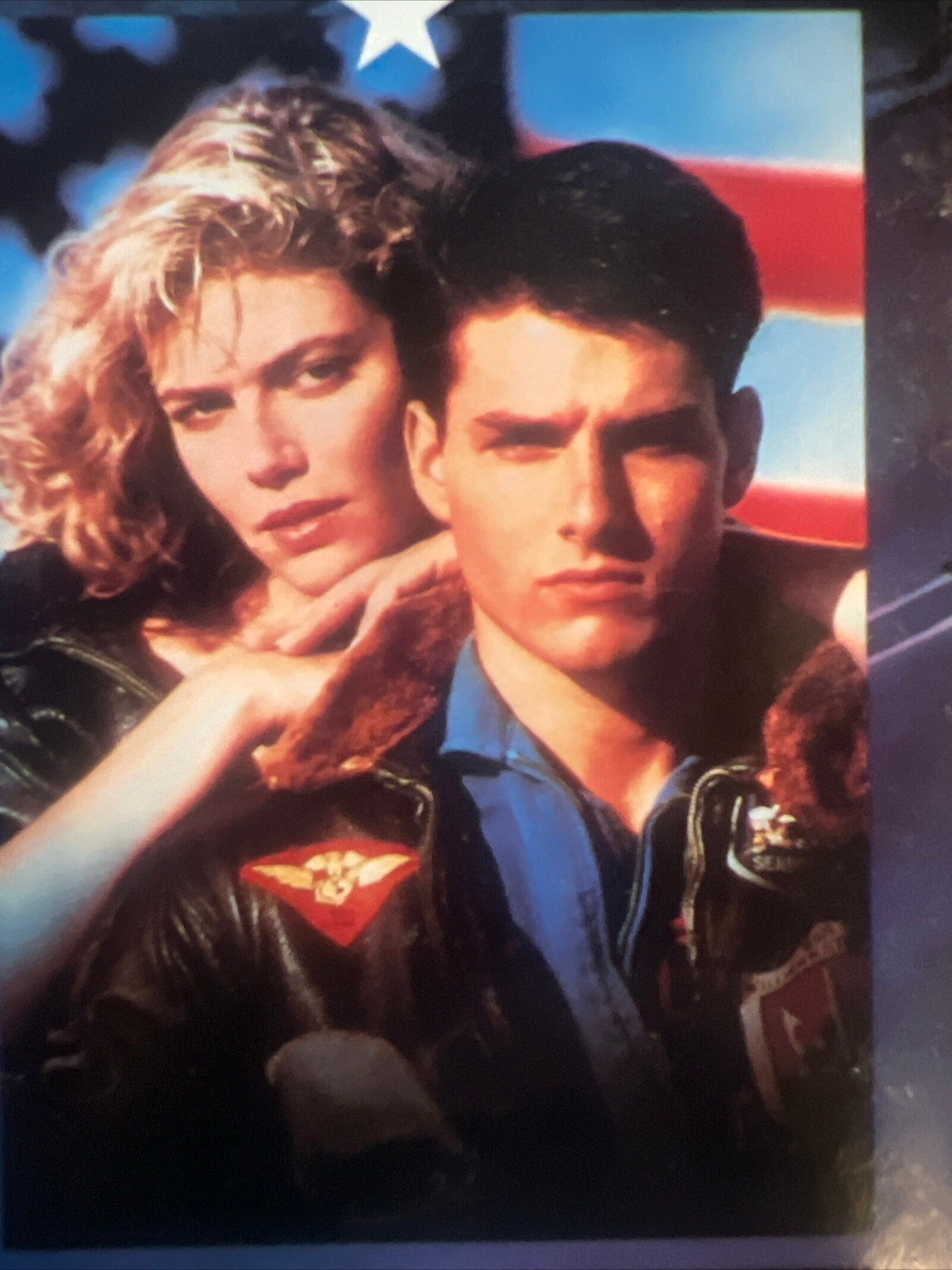 Original 1986 TOP GUN staring Tom Cruise & Kelly McGillis and Val Kilmer -  VHS Movie and  Slip Cover - Paramount Pictures Jerry Bruckheimer