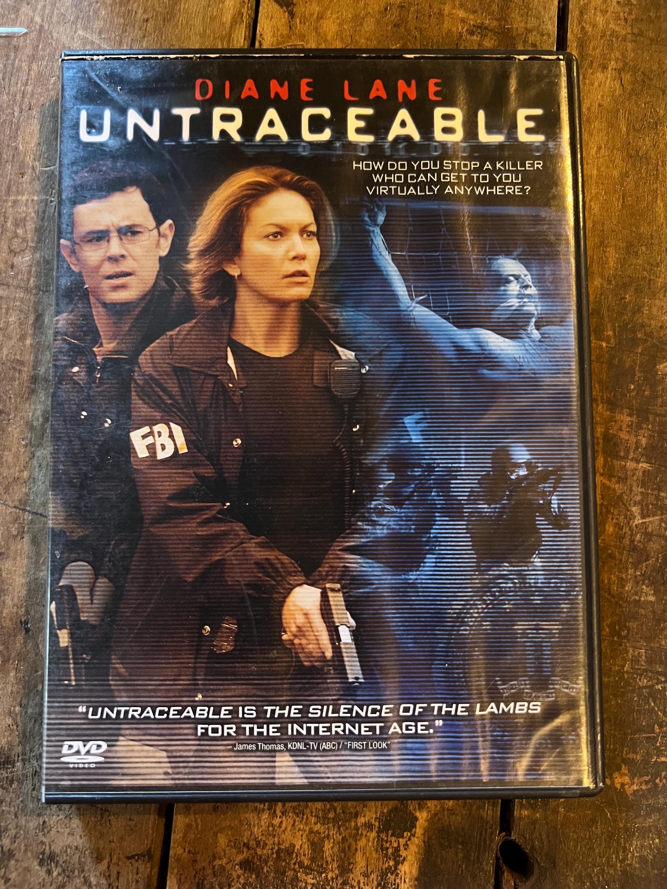 UNTRACEABLE ( DVD  )  Horror / Action Starring Diane Lane & Colin Hanks